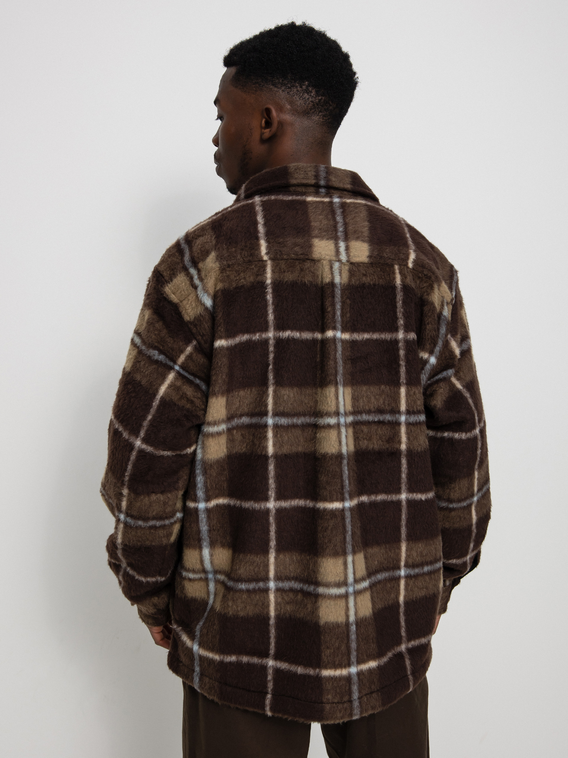 Kurtka Carhartt WIP Manning (manning check/dark umber/leather)