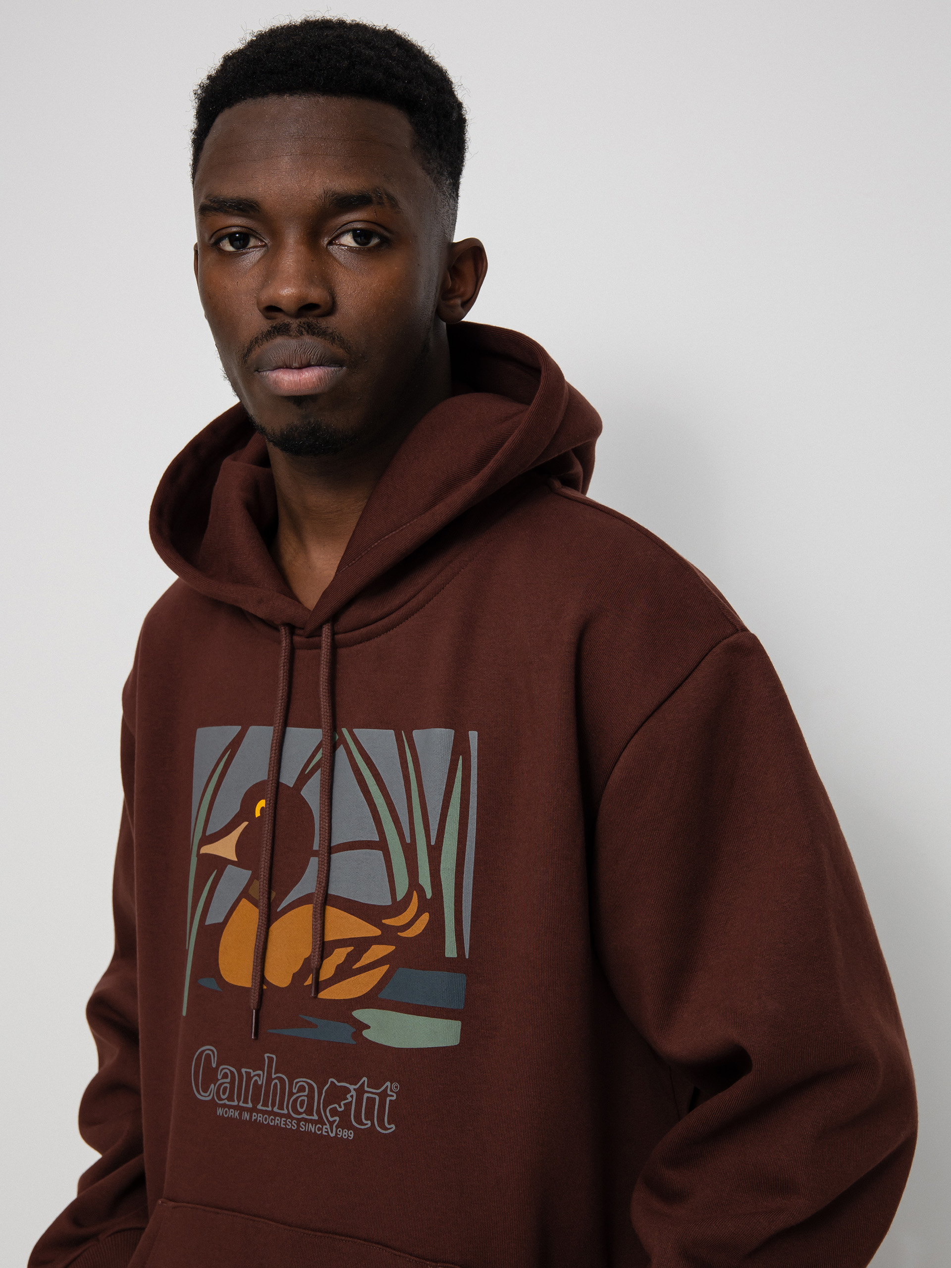 Bluza z kapturem Carhartt WIP Duck Pond HD (ale)