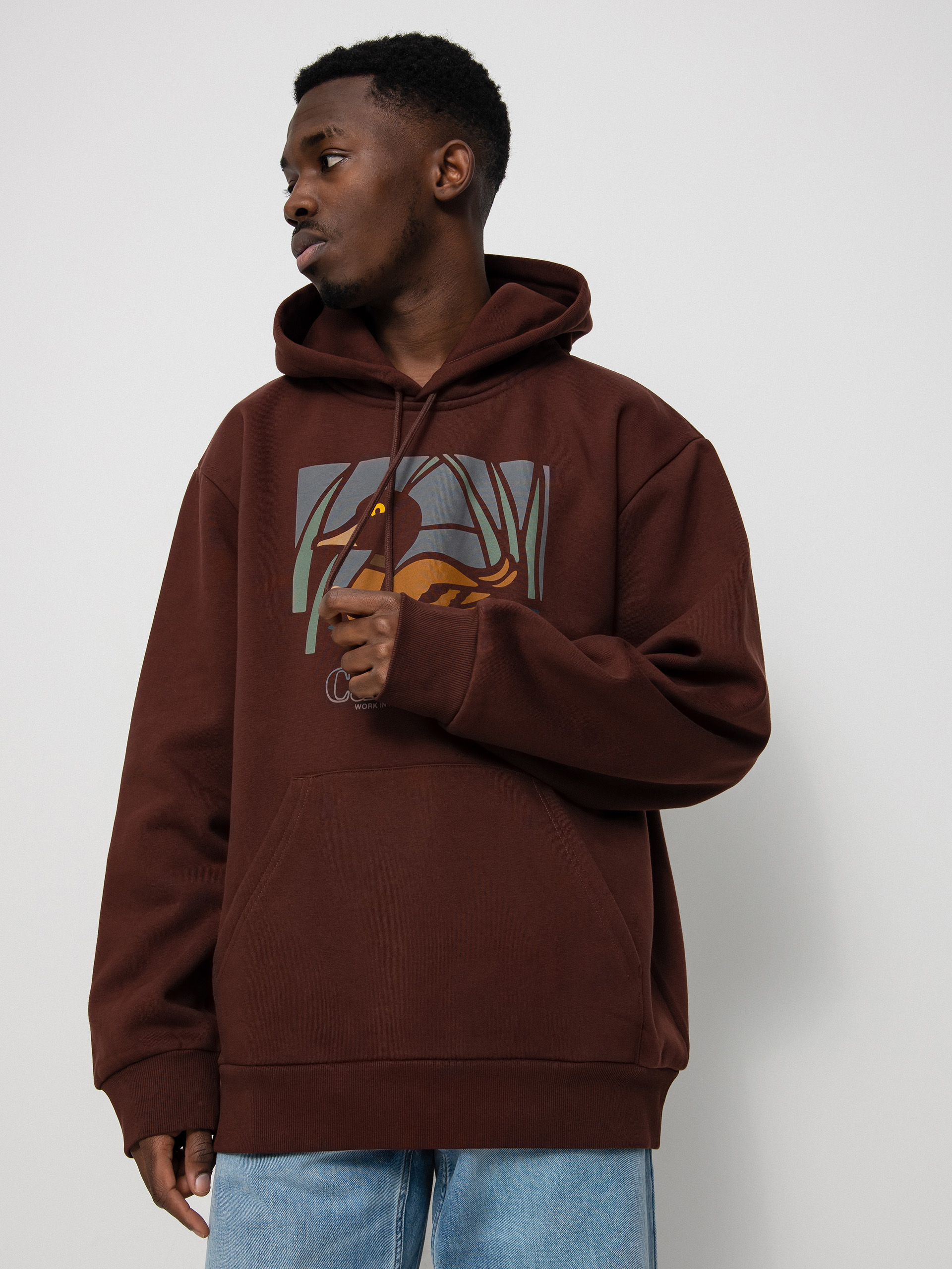 Bluza z kapturem Carhartt WIP Duck Pond HD (ale)