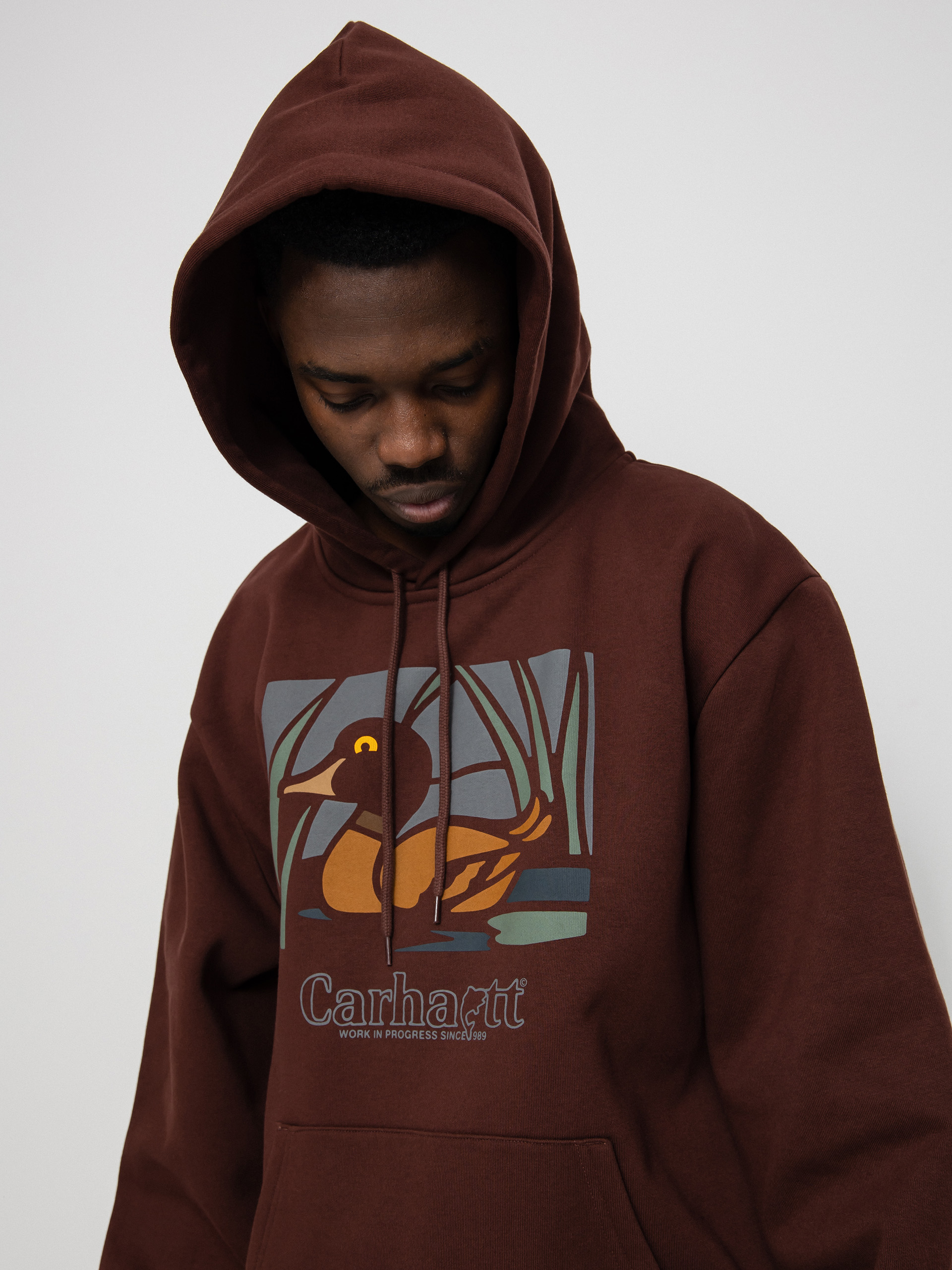 Bluza z kapturem Carhartt WIP Duck Pond HD (ale)