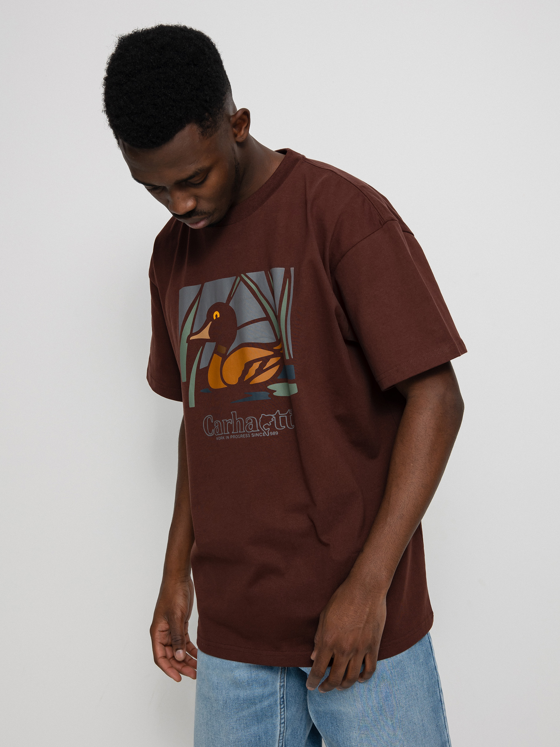 T-shirt Carhartt WIP Duck Pond (ale)