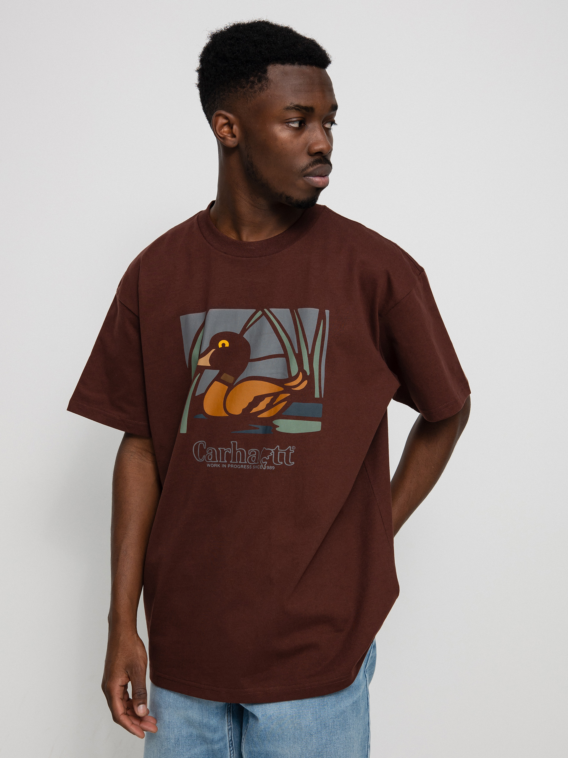 T-shirt Carhartt WIP Duck Pond (ale)