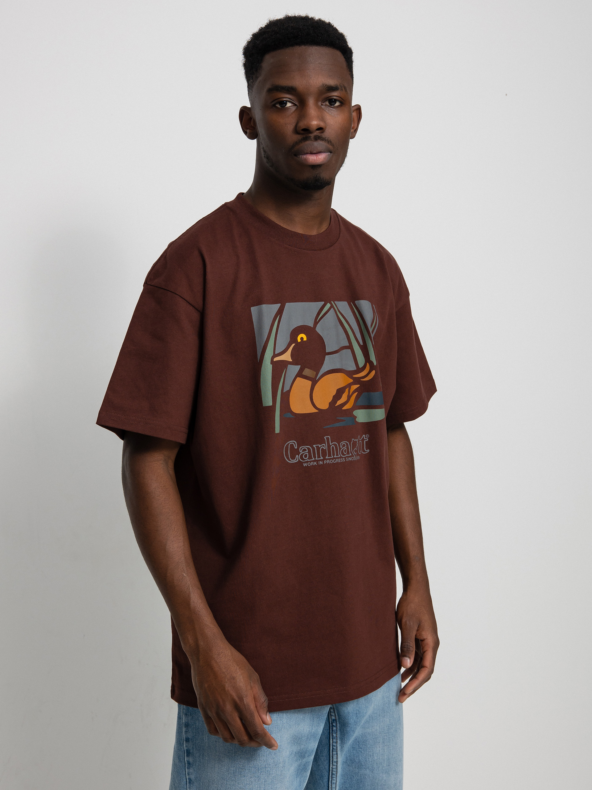 T-shirt Carhartt WIP Duck Pond (ale)
