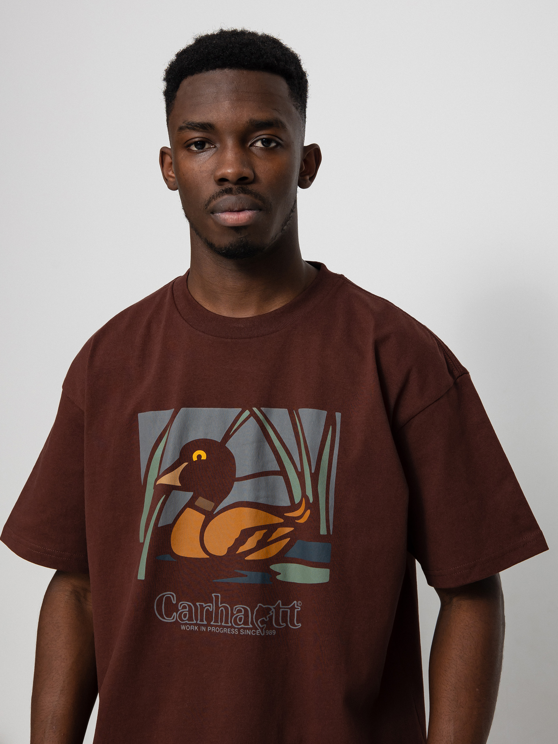 T-shirt Carhartt WIP Duck Pond (ale)