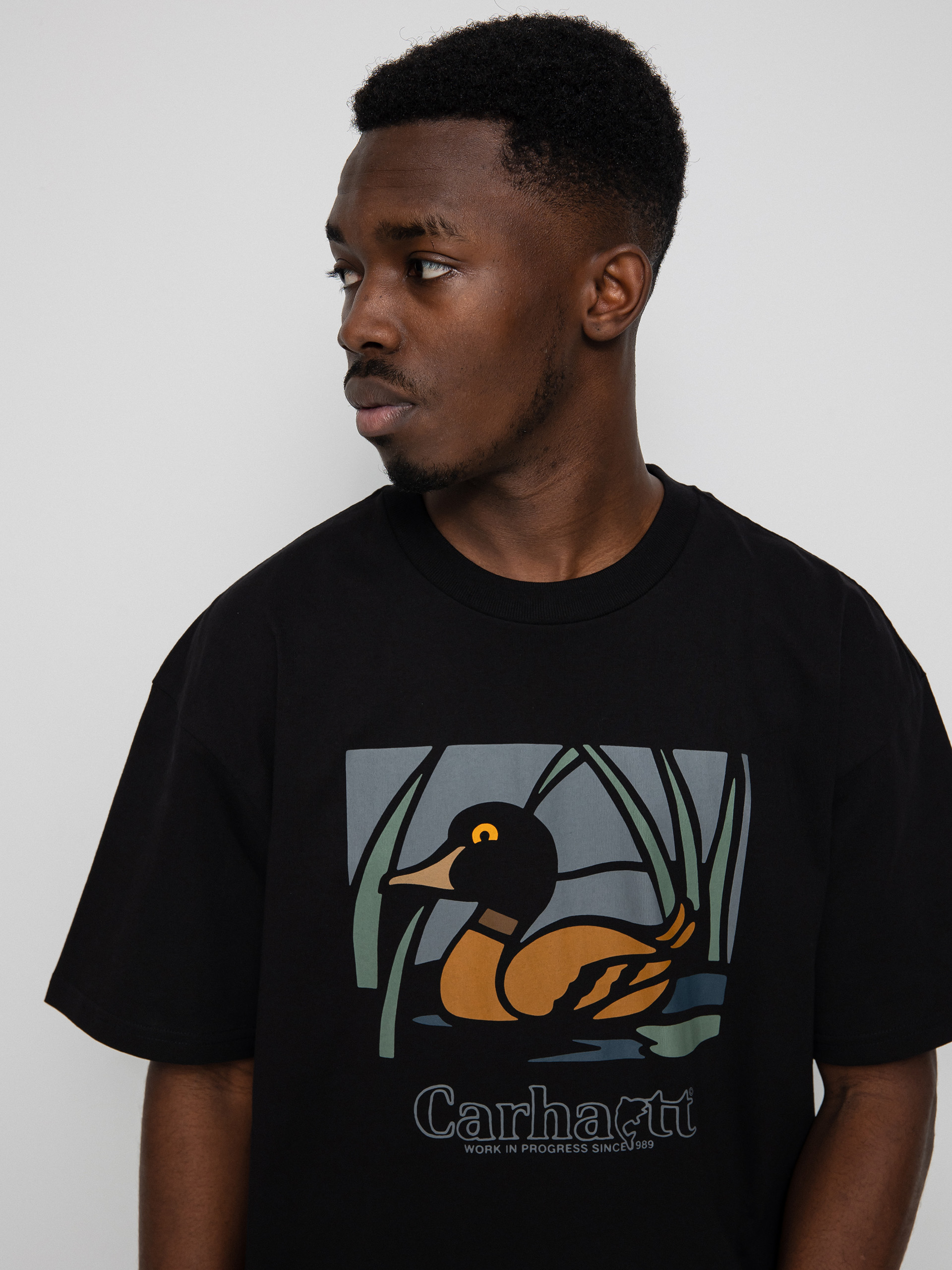 T-shirt Carhartt WIP Duck Pond (black)