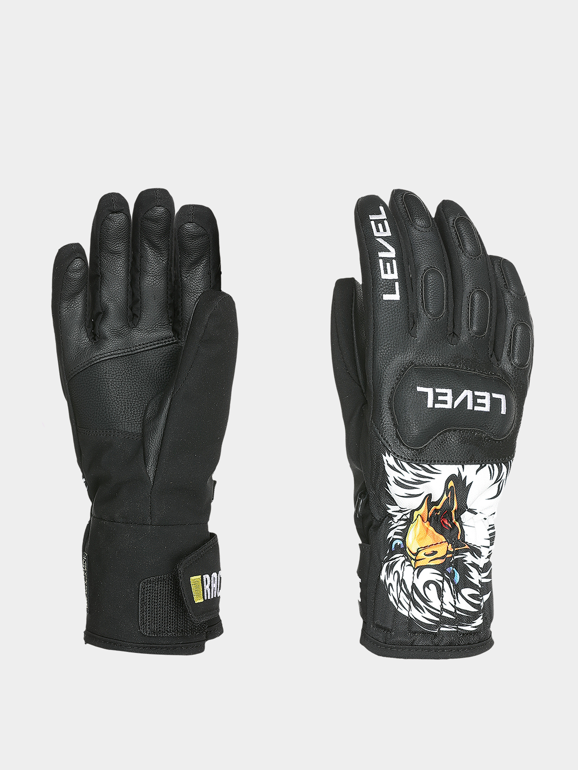 Rękawice Level Race Jr JR (pk black)