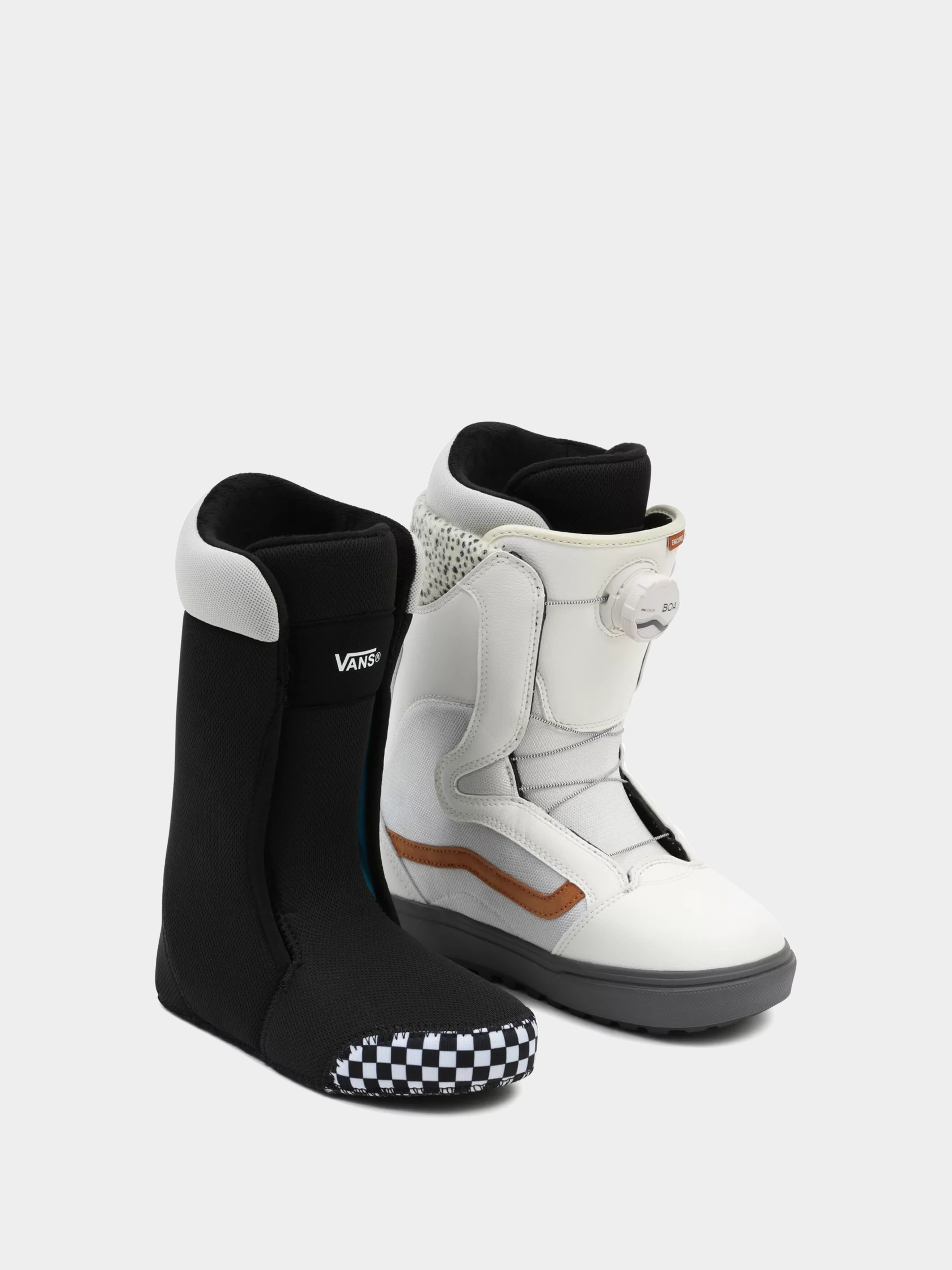 Damskie Buty snowboardowe Vans Encore Og (marshmallow/pewter)