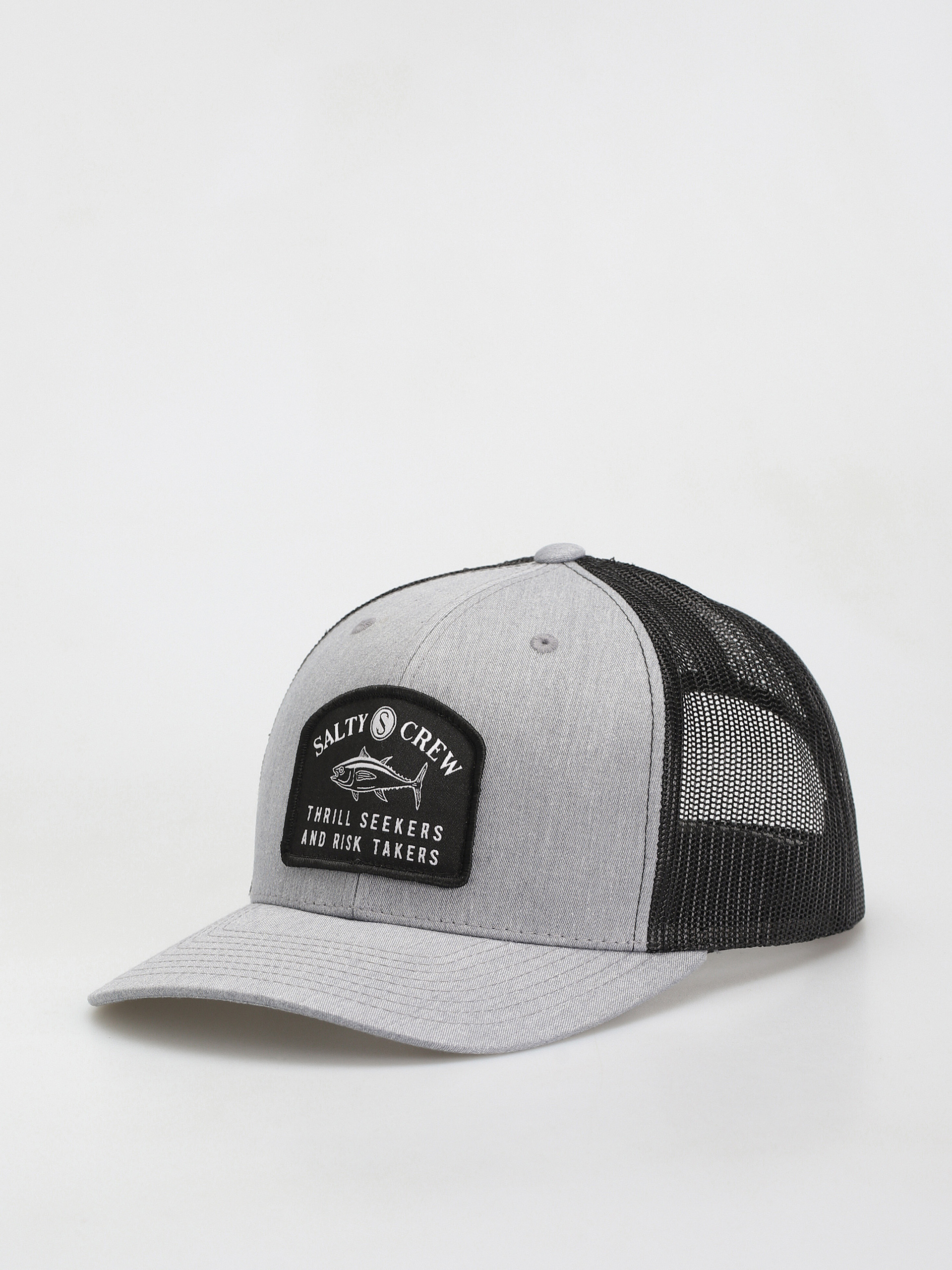 Czapka z daszkiem Salty Crew Fishmonger Retro Trucker (heather grey/black)