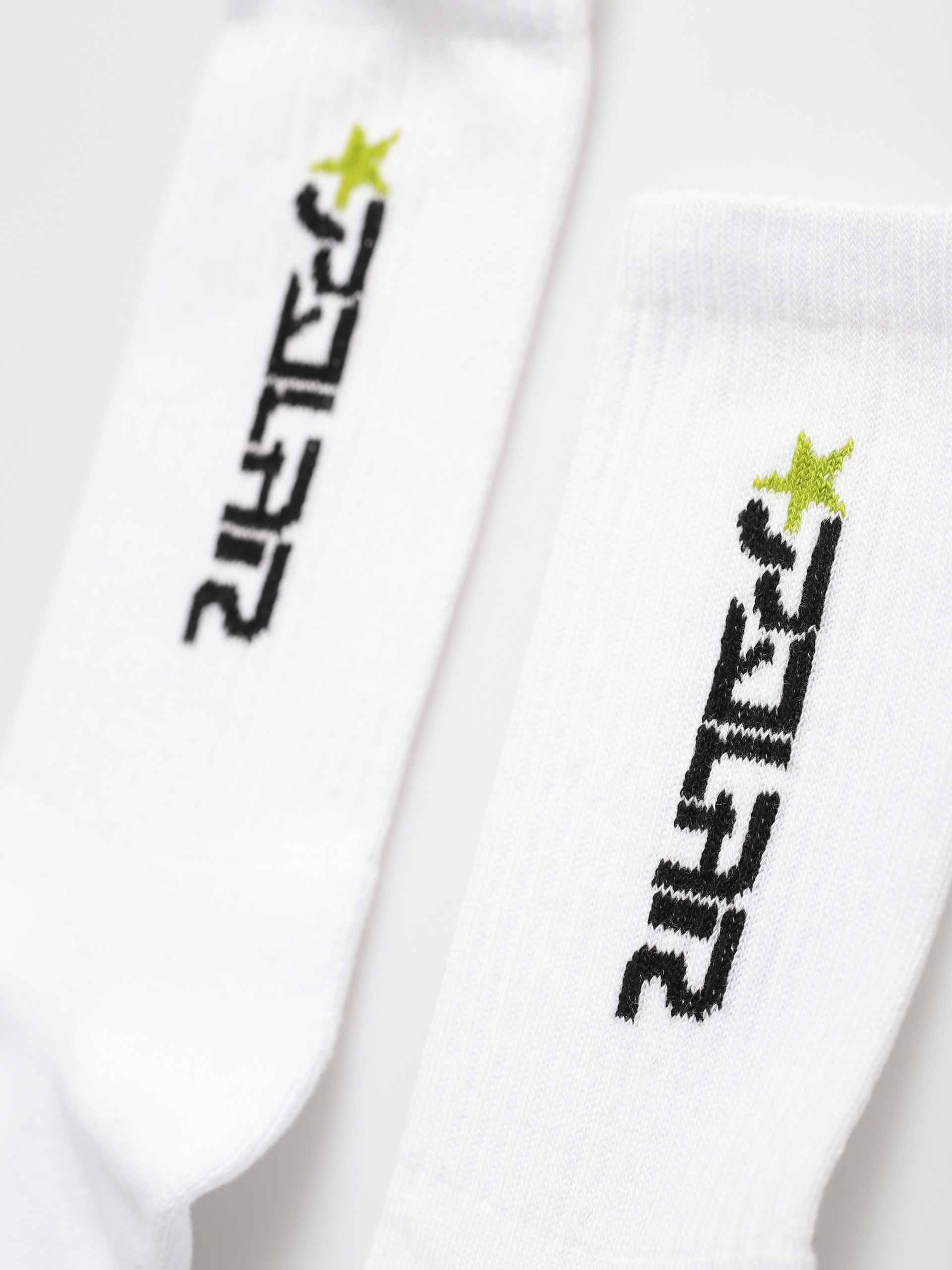 Skarpetki Polar Skate Star (white/green)