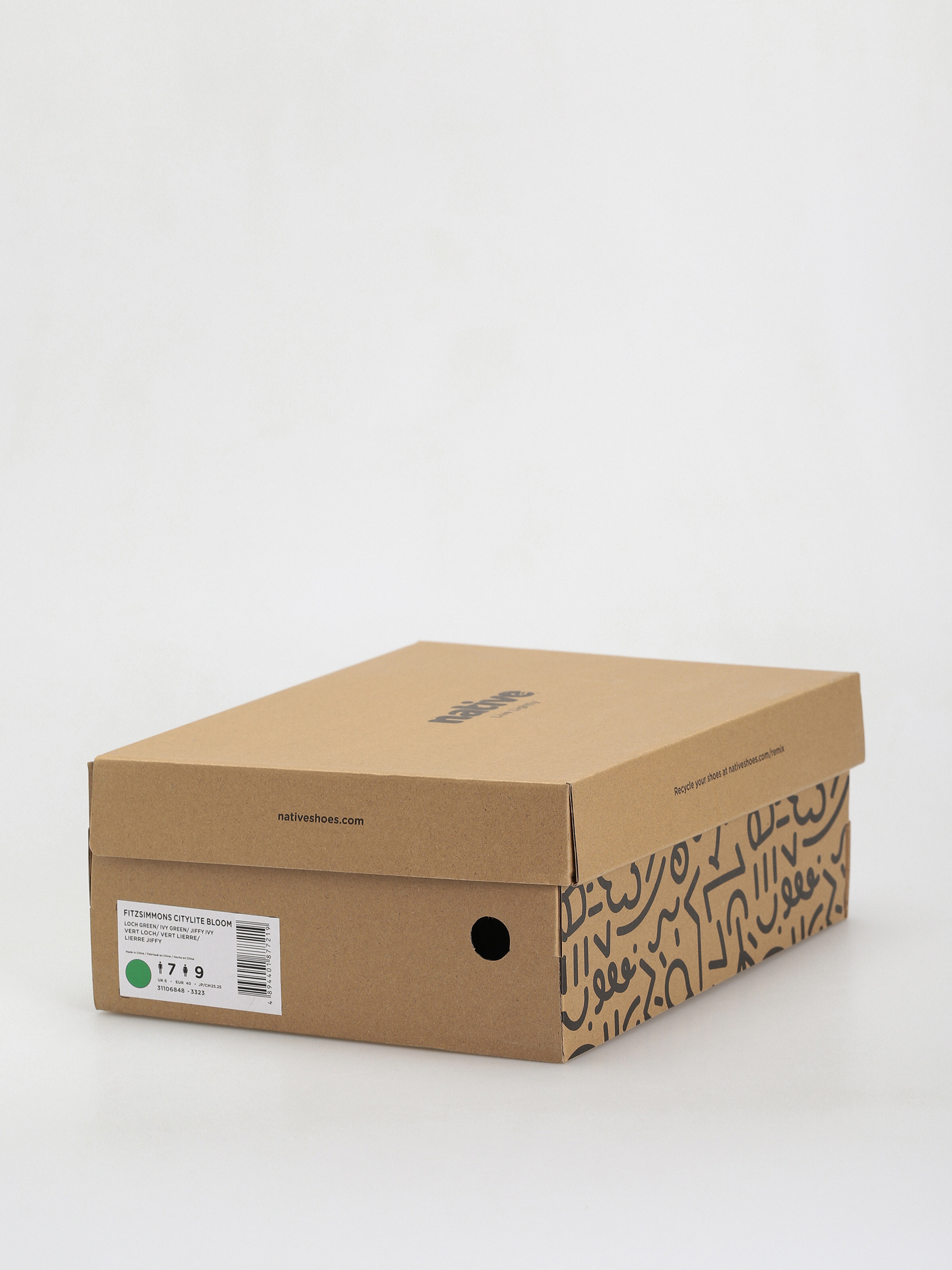 Buty zimowe Native Fitzsimmons Citylite (loch green/ivy green/jiffy black/ivy green laces)