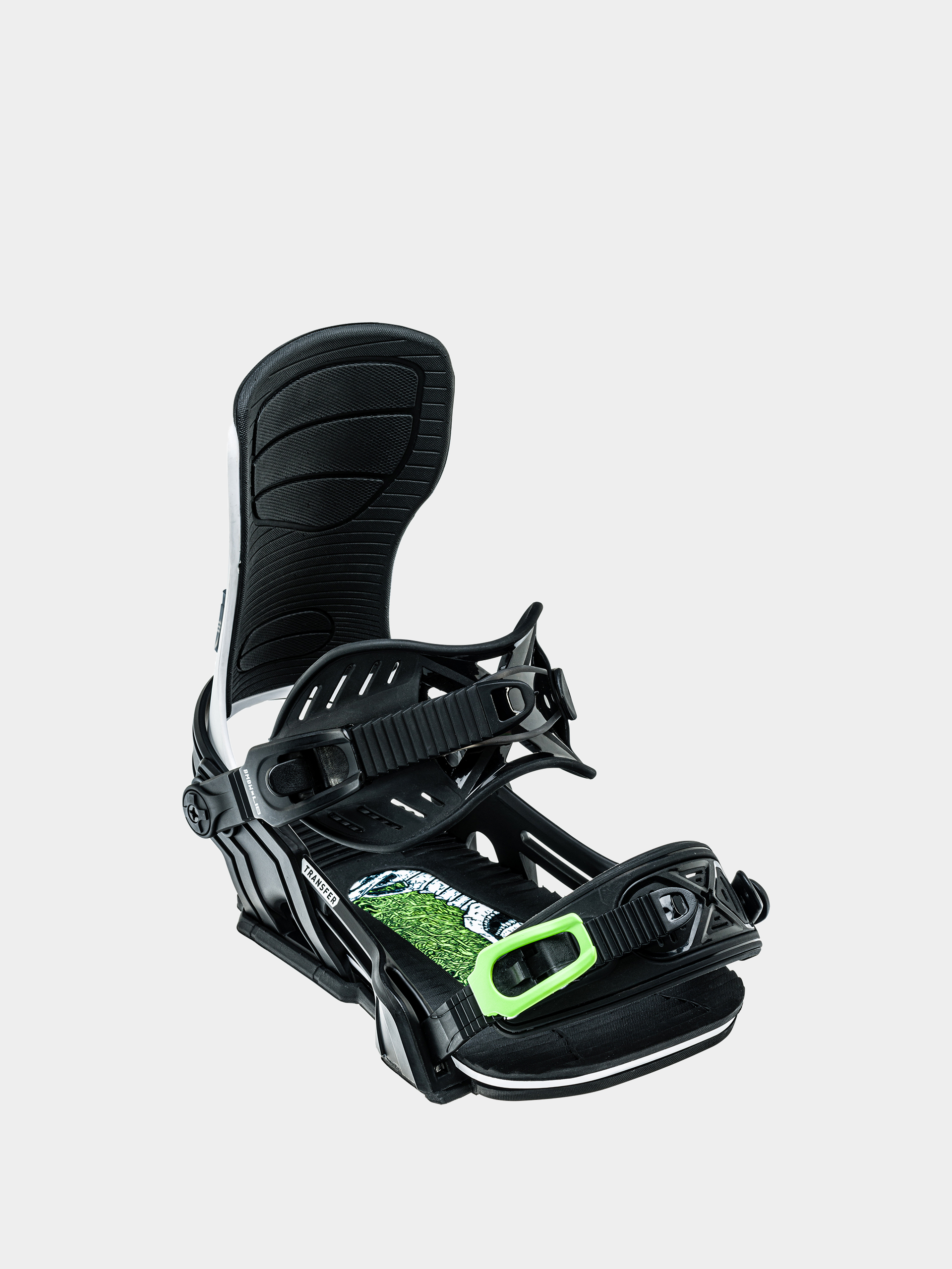 Męskie Wiązania snowboardowe Bent Metal Transfer (black/white)