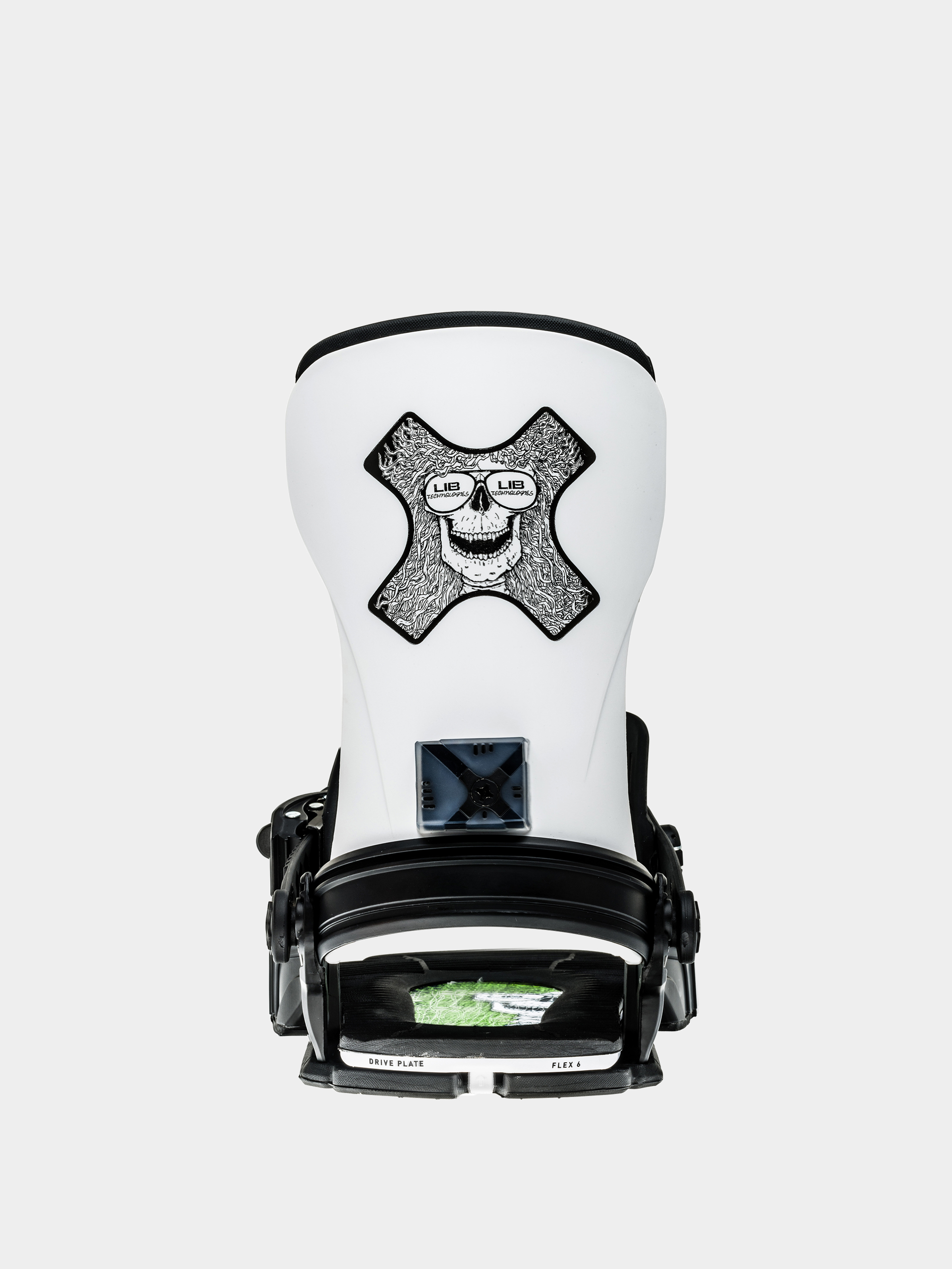 Męskie Wiązania snowboardowe Bent Metal Transfer (black/white)