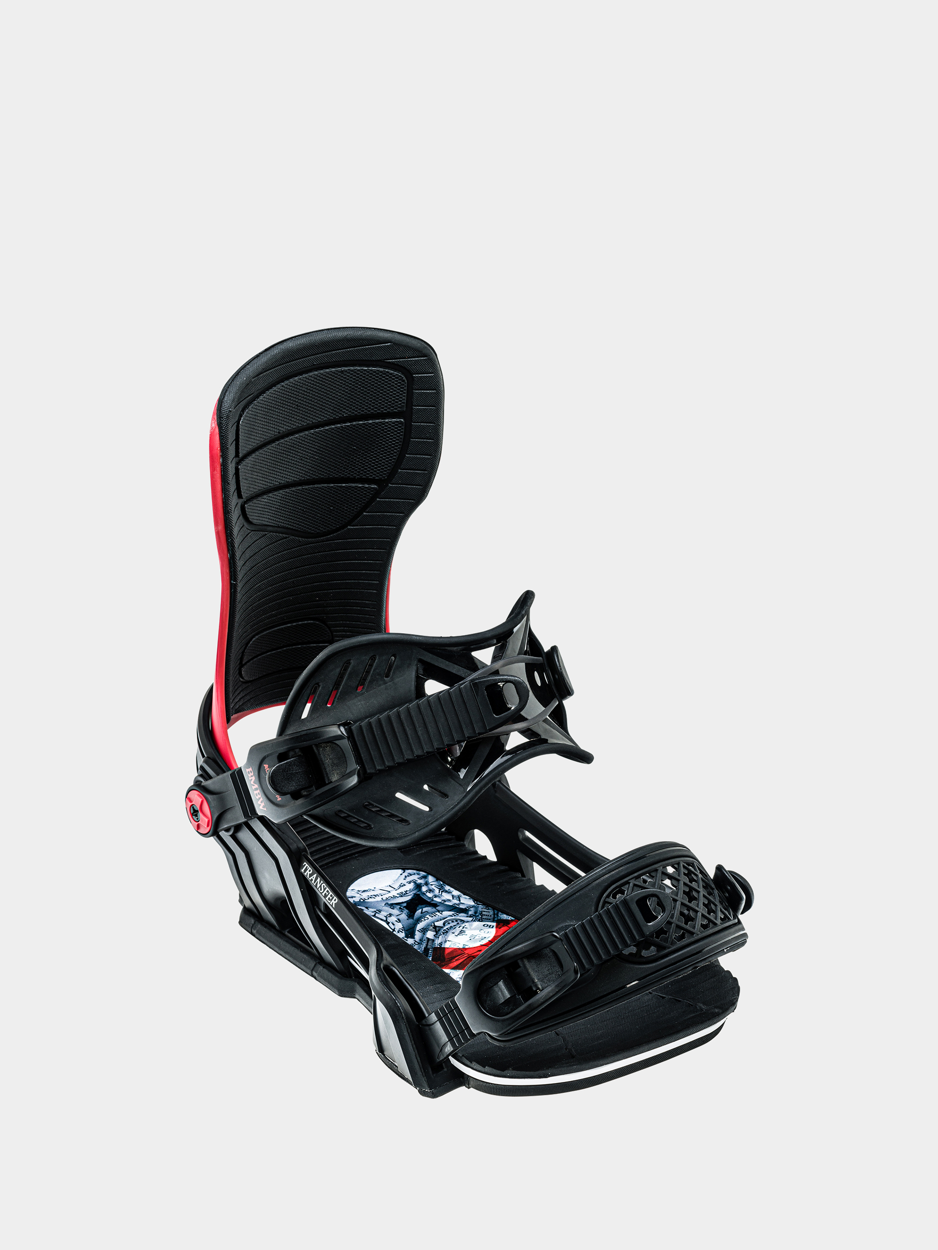 Męskie Wiązania snowboardowe Bent Metal Transfer (black/red)