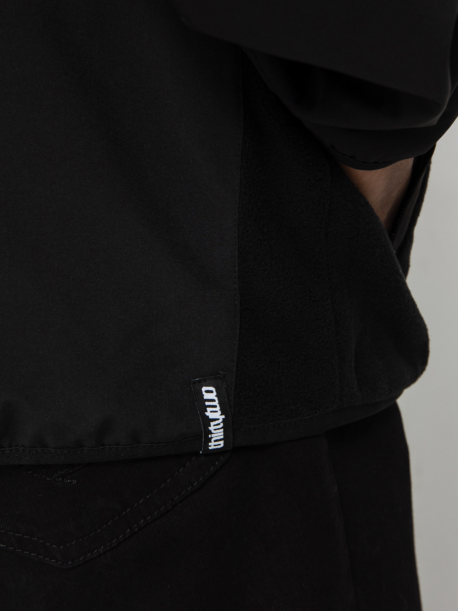 Męska Bluza aktywna ThirtyTwo Rest Stop Anorak HD (black)