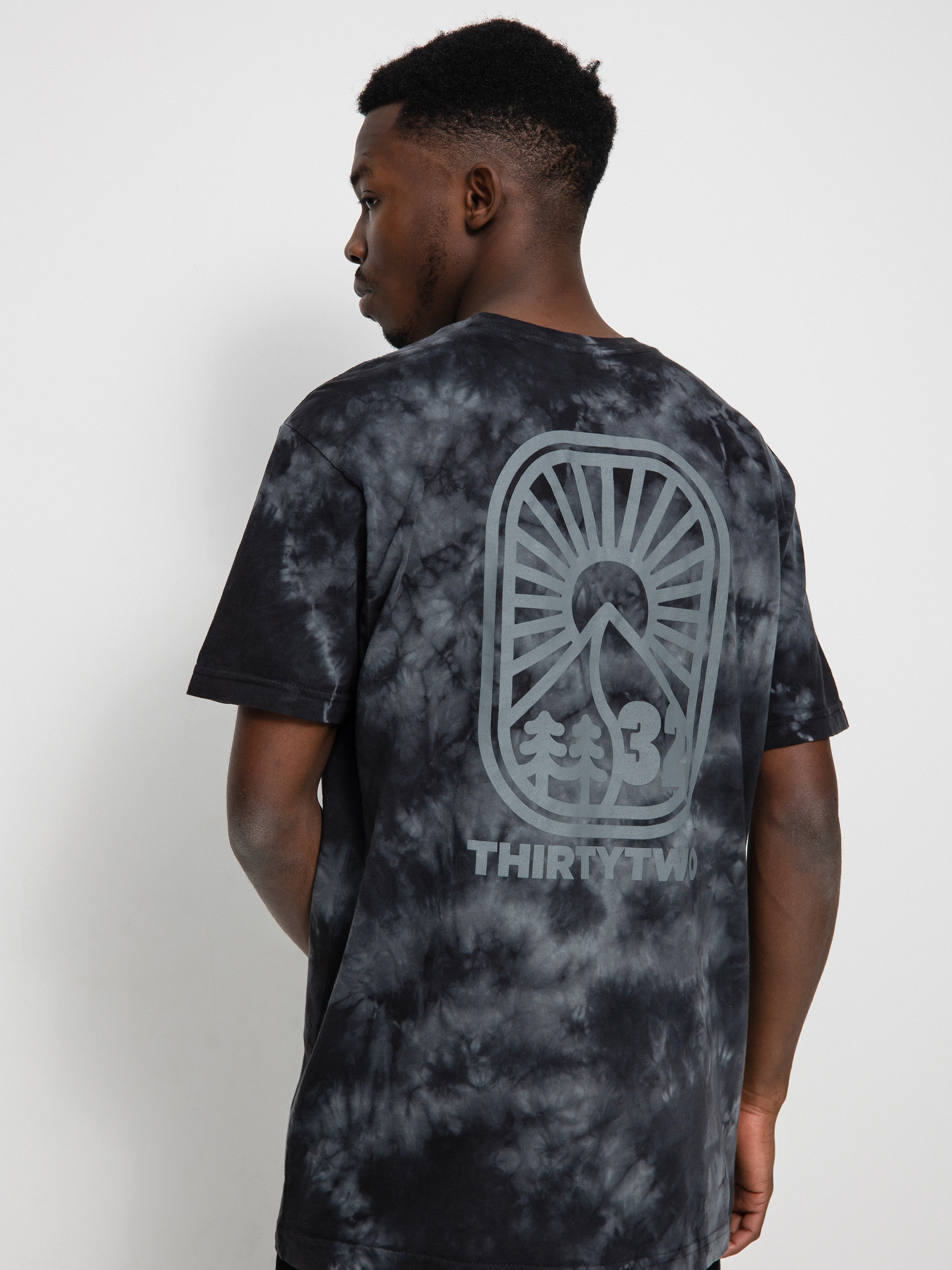T-shirt ThirtyTwo Mountain Time (black wash)