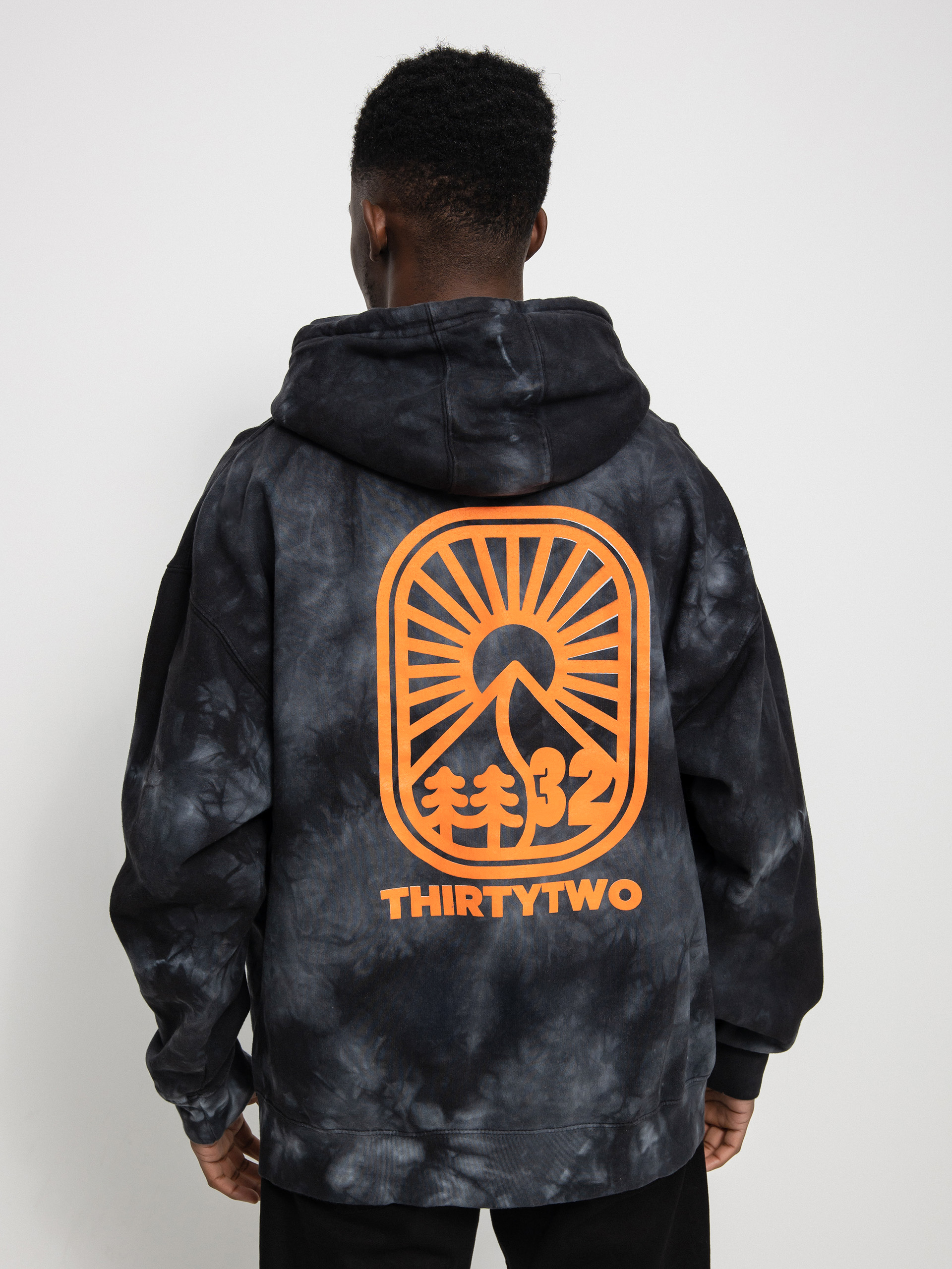 Bluza aktywna ThirtyTwo Jono Wood Wash HD (black wash)