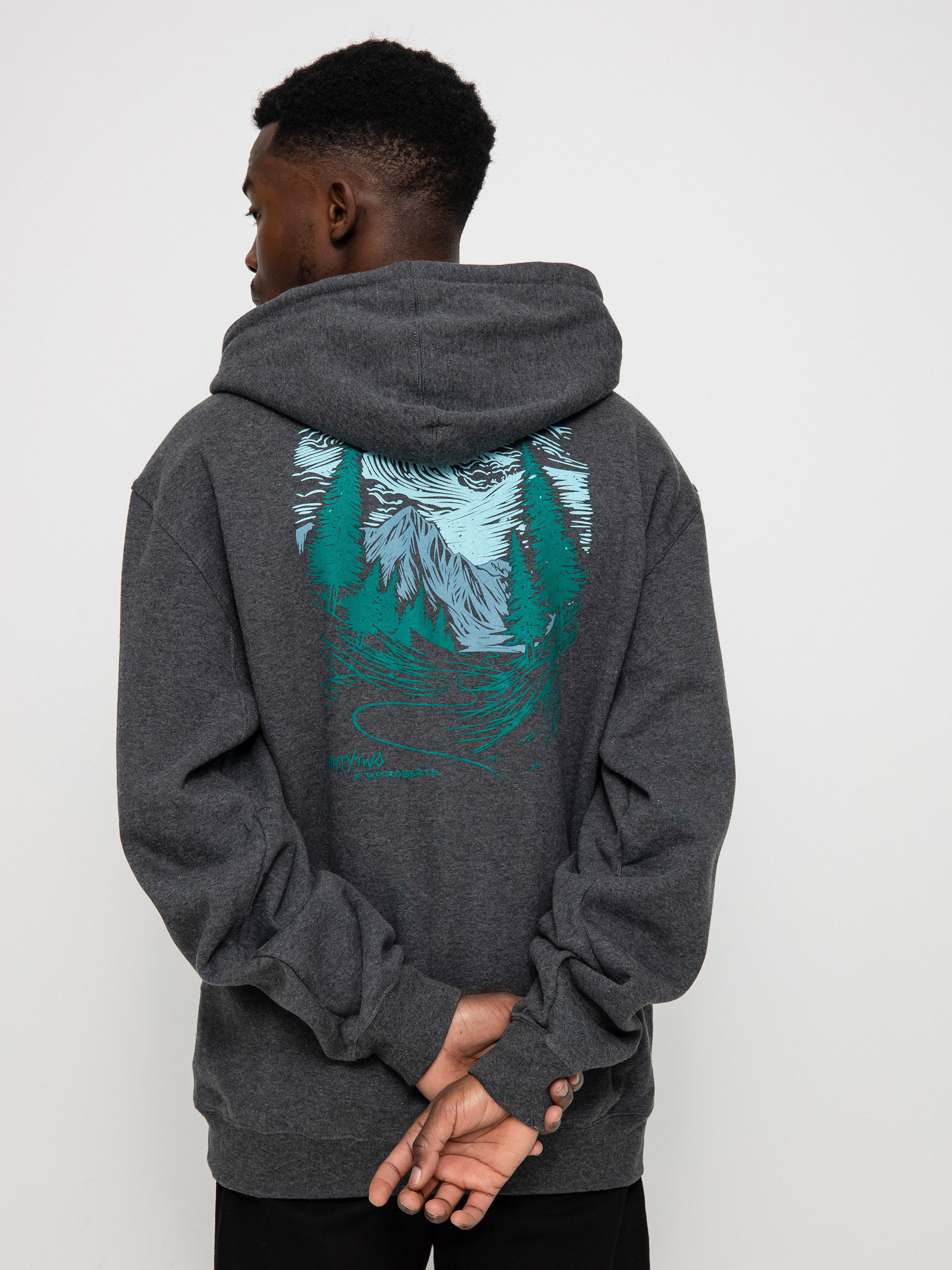 Męska Bluza aktywna ThirtyTwo Rp Art HD (charcoal heather)
