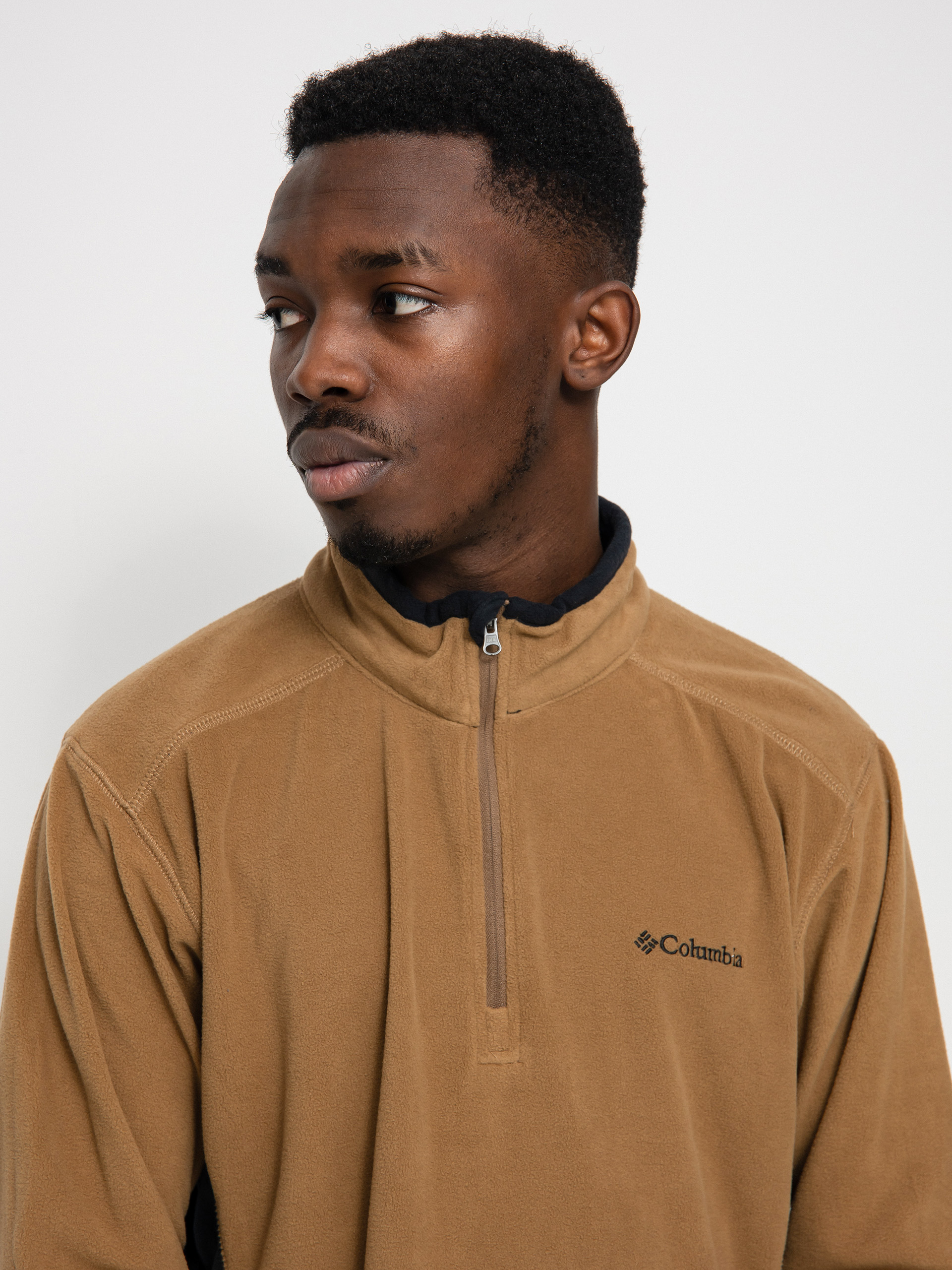 Męski Polar Columbia Klamath Range II Half Zip (delta black)