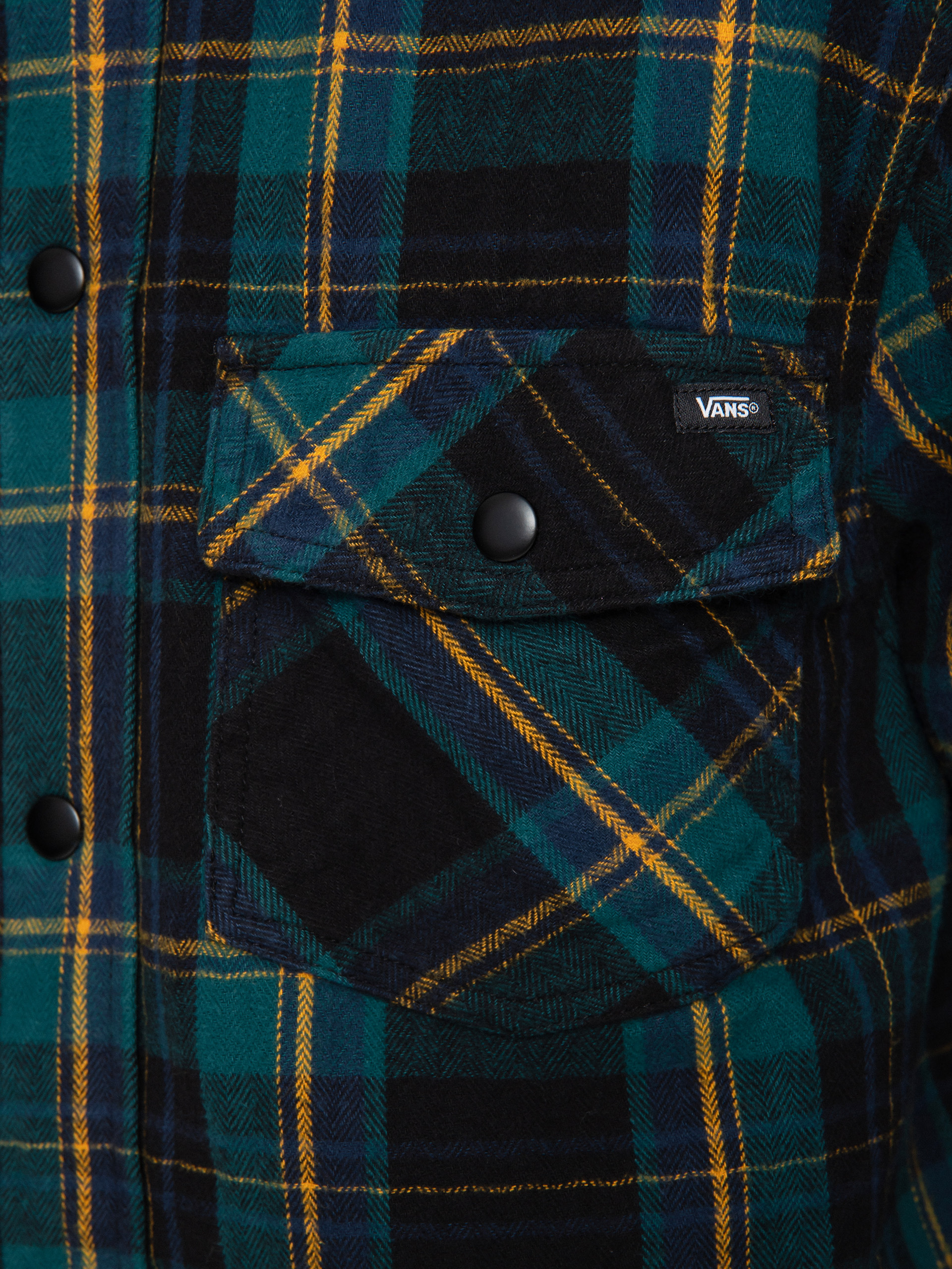 Kurtka Vans Brickell Shirt (black/deep teal)