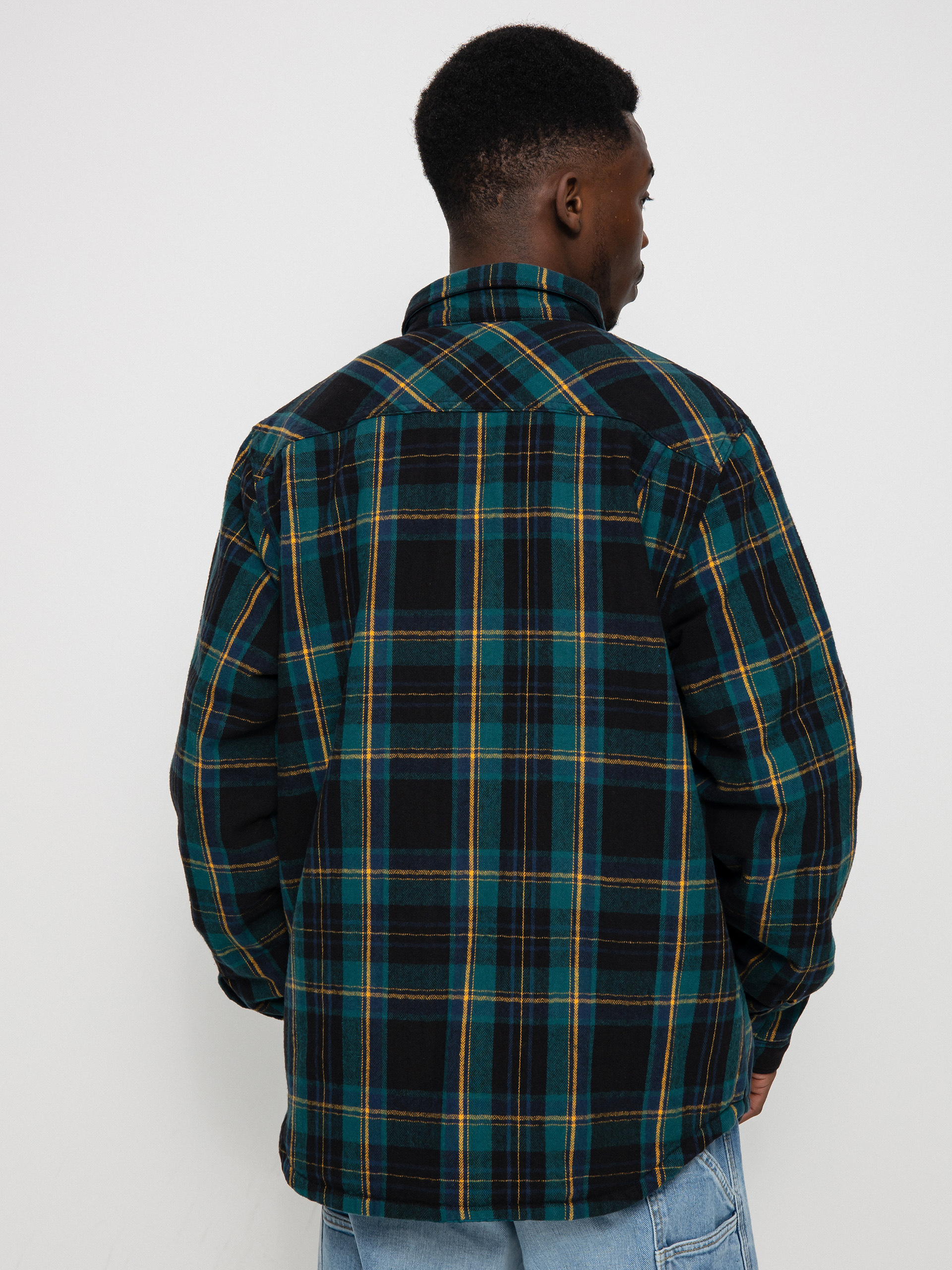 Kurtka Vans Brickell Shirt (black/deep teal)
