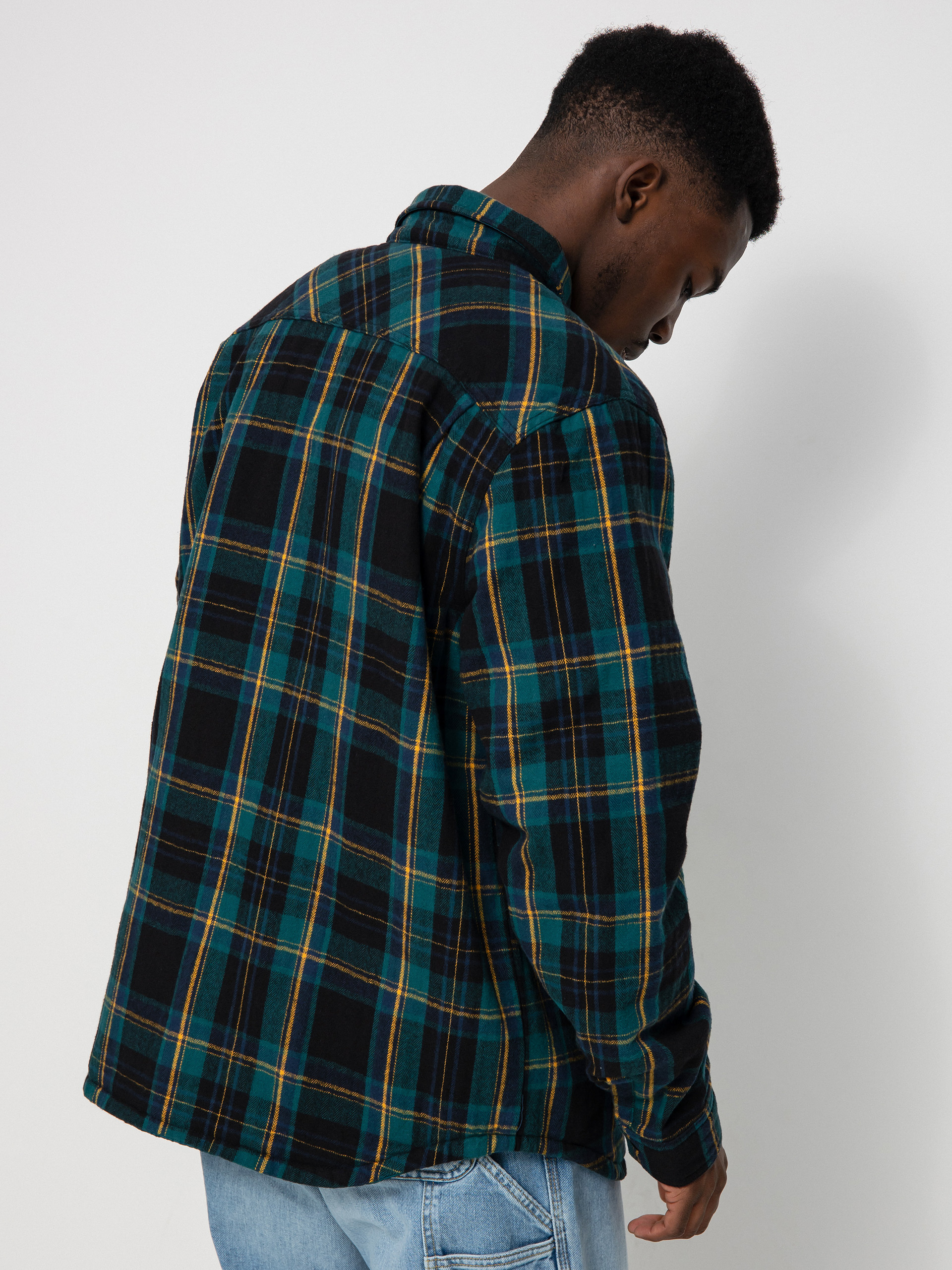 Kurtka Vans Brickell Shirt (black/deep teal)