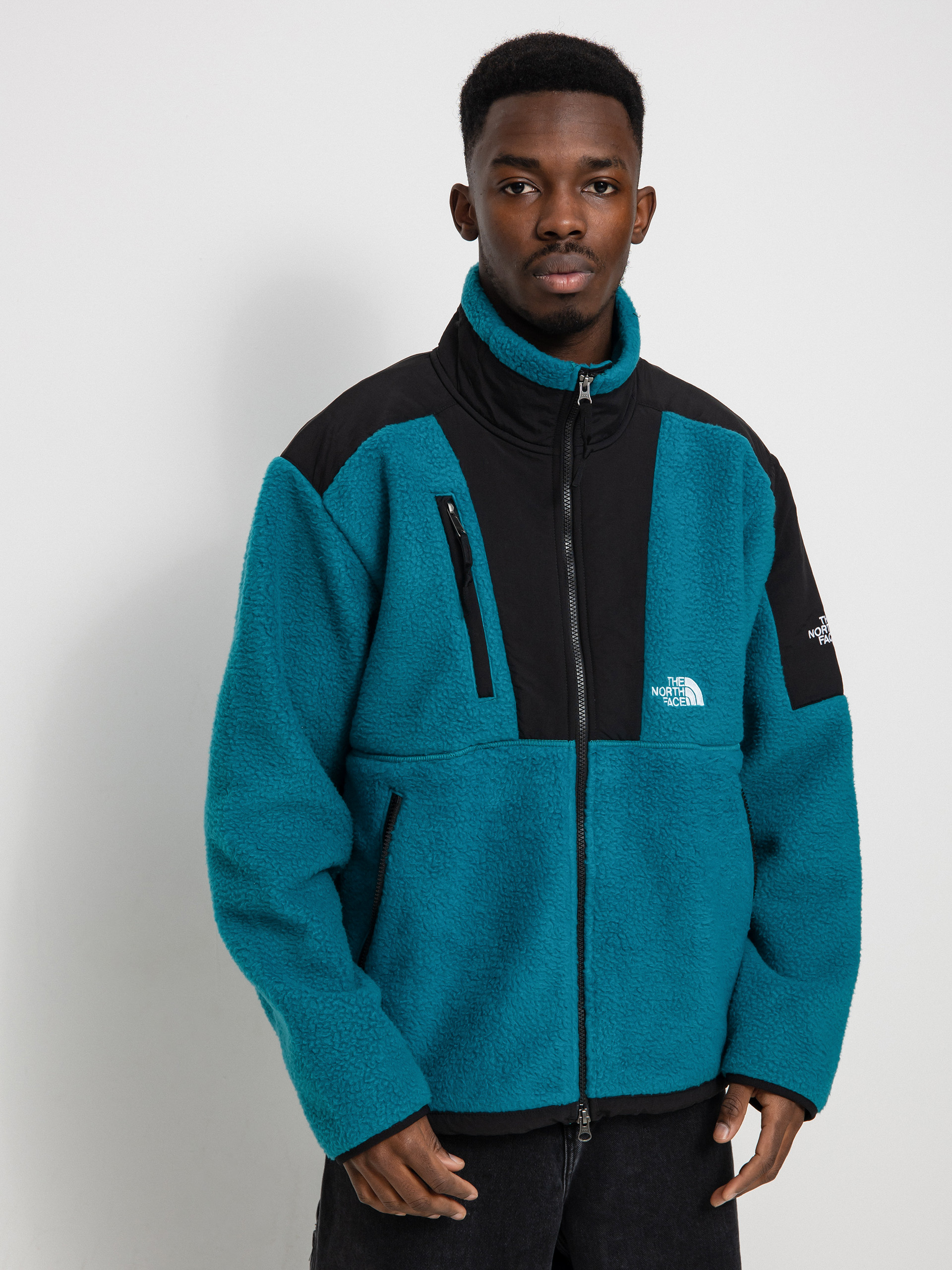 Męski Polar The North Face 94 Sherpa Denali (harbor blue)