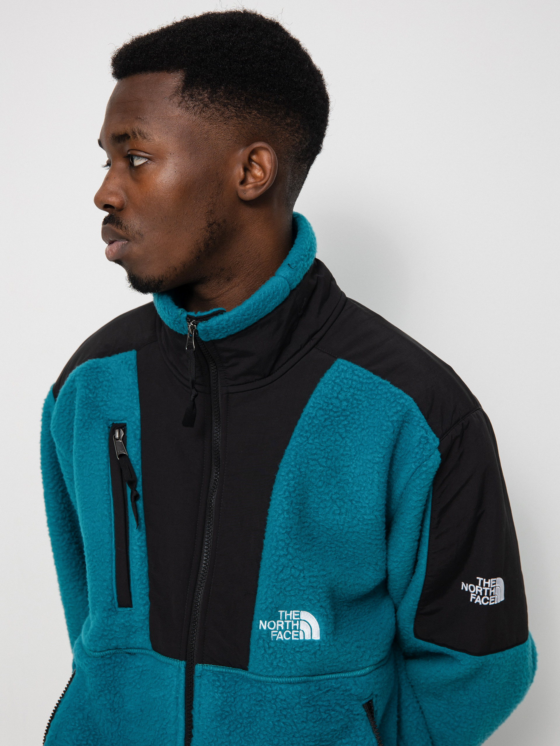Męski Polar The North Face 94 Sherpa Denali (harbor blue)
