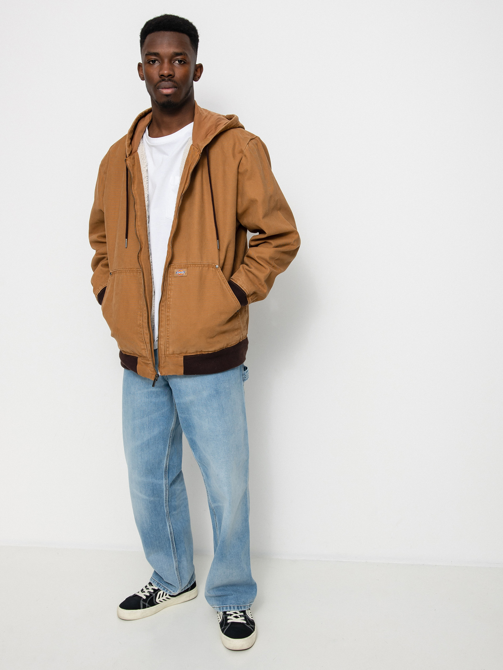 Kurtka Dickies Hooded Duck Canvas (brown duck)