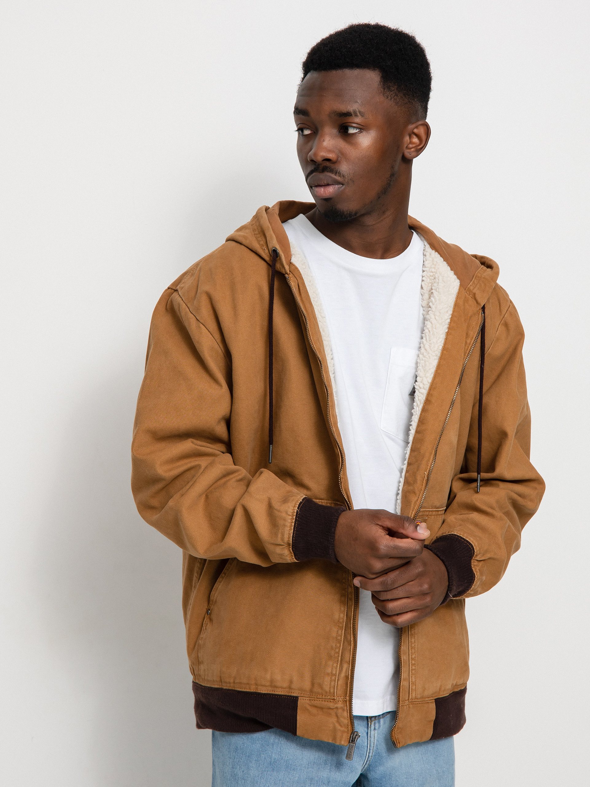 Kurtka Dickies Hooded Duck Canvas (brown duck)