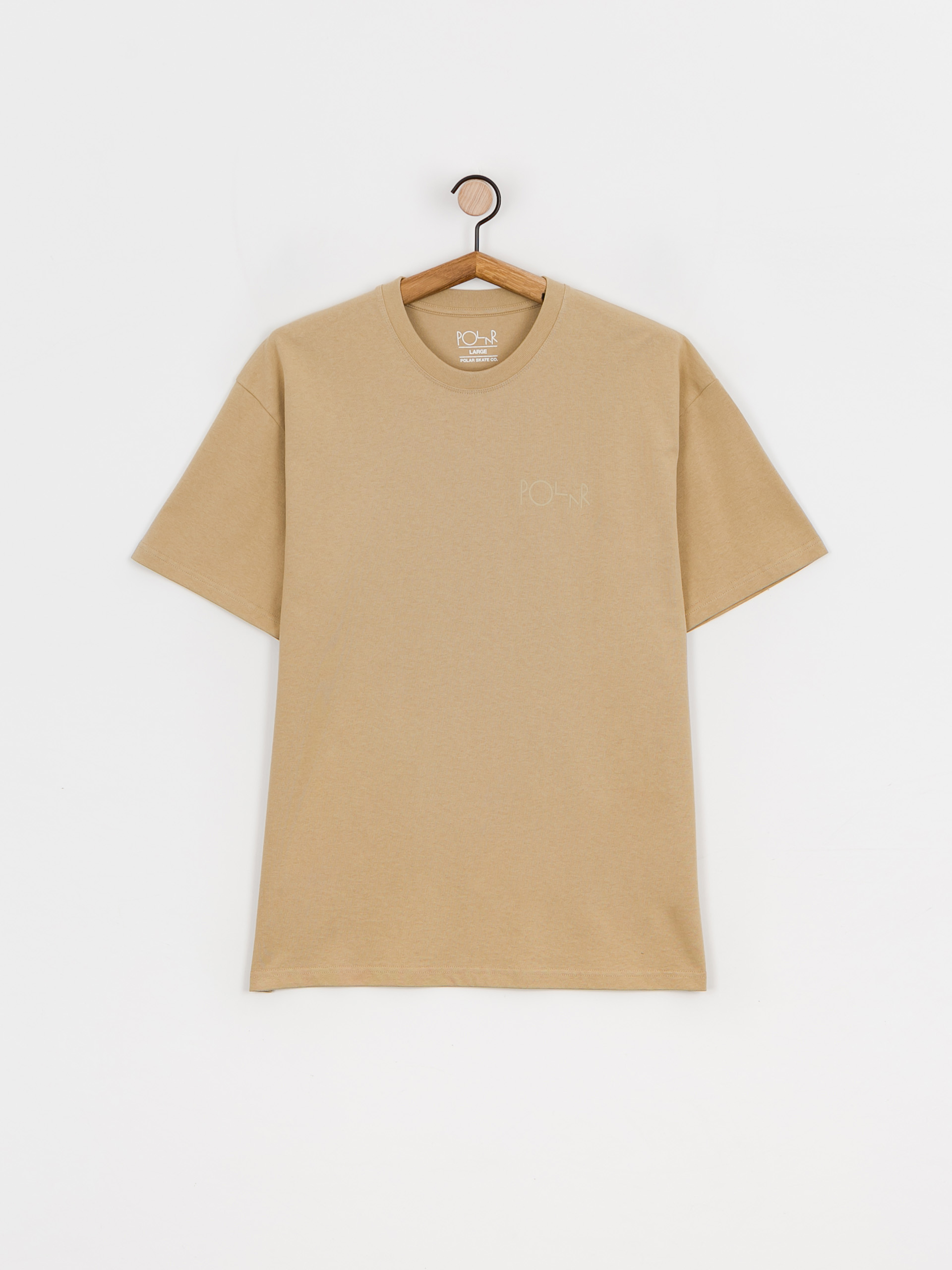 T-shirt Polar Skate Stroke Logo (antique gold)