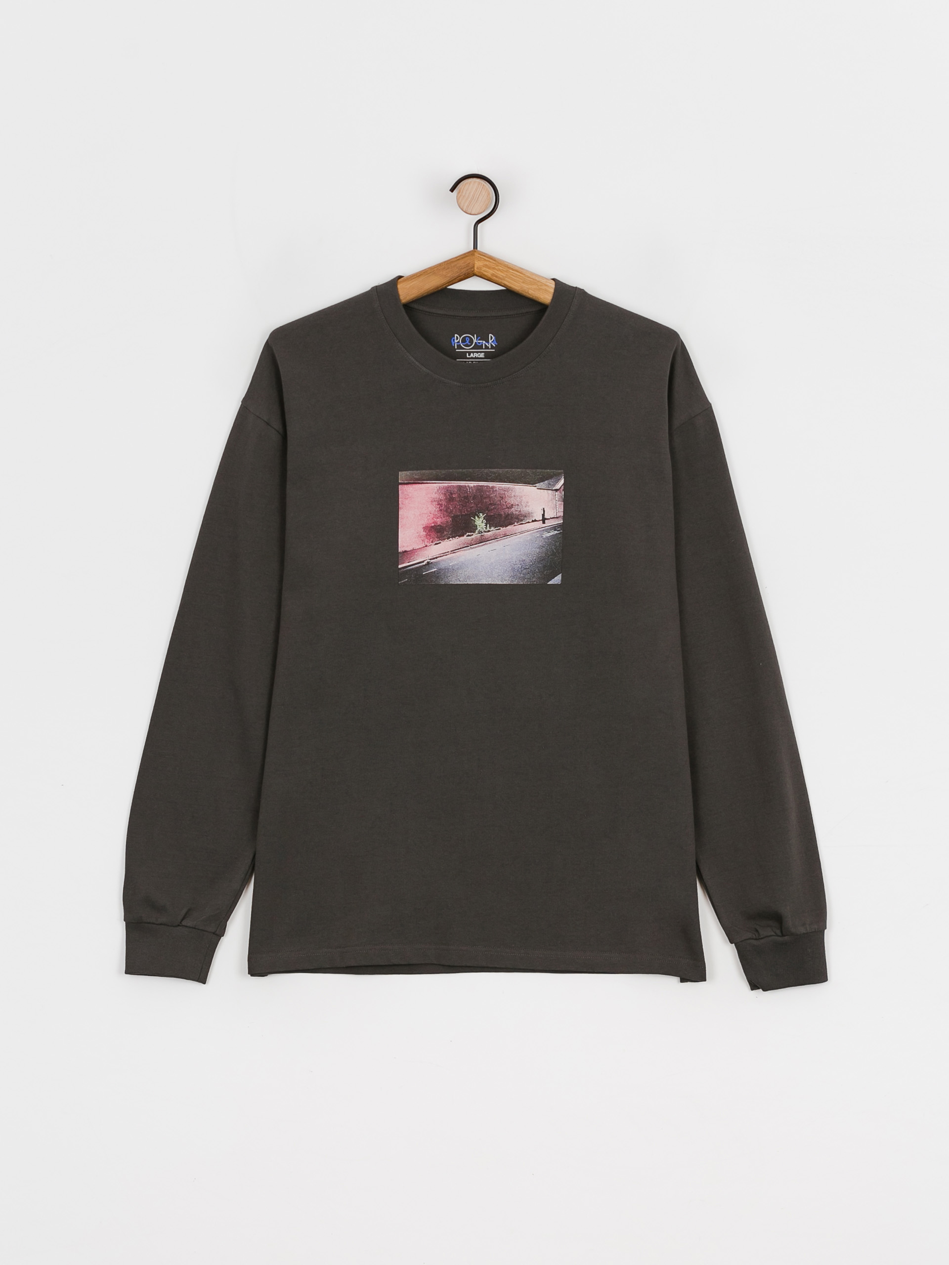 Longsleeve Polar Skate Bache (dirty black)