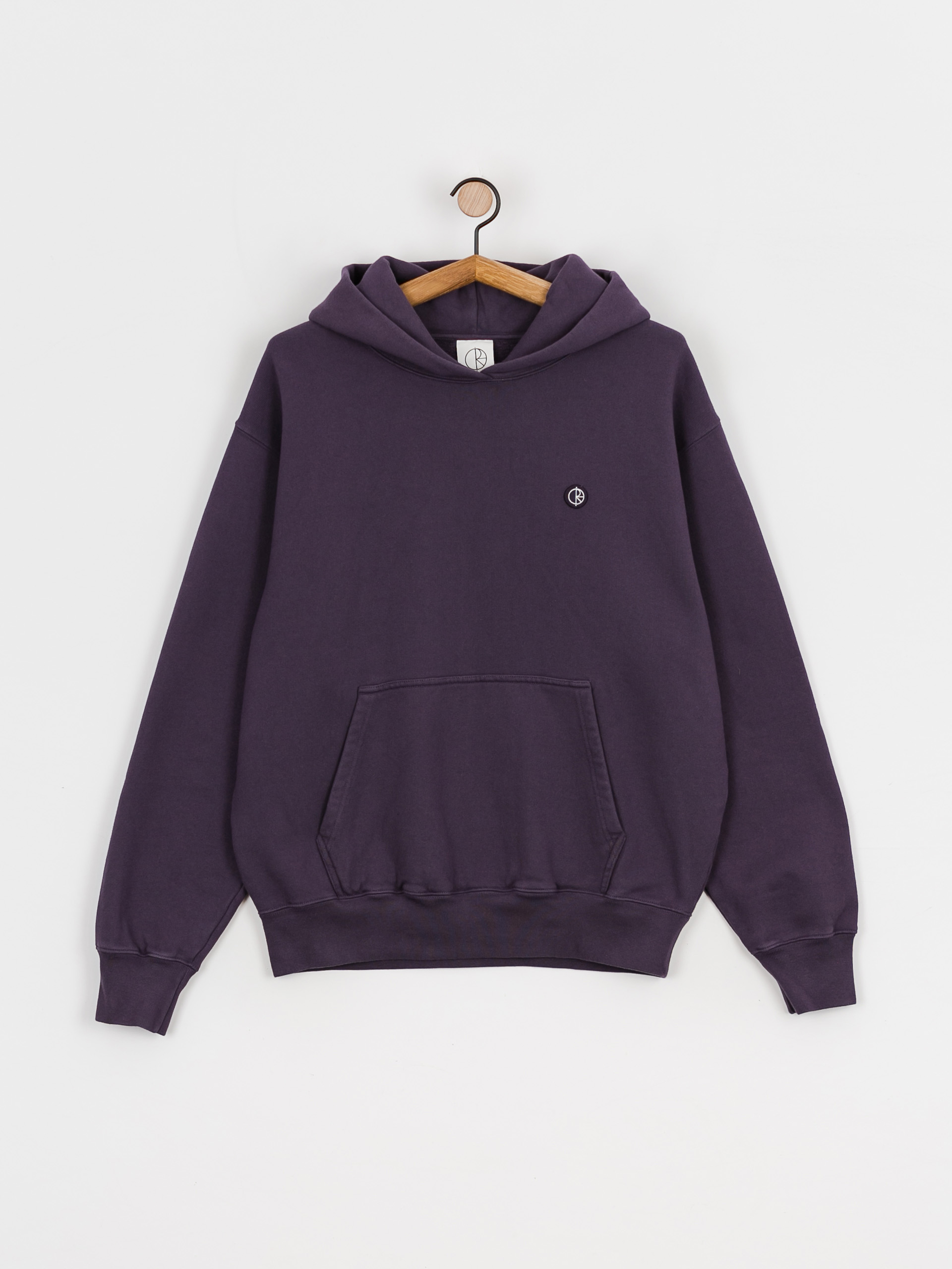 Bluza z kapturem Polar Skate Patch HD (dark violet)