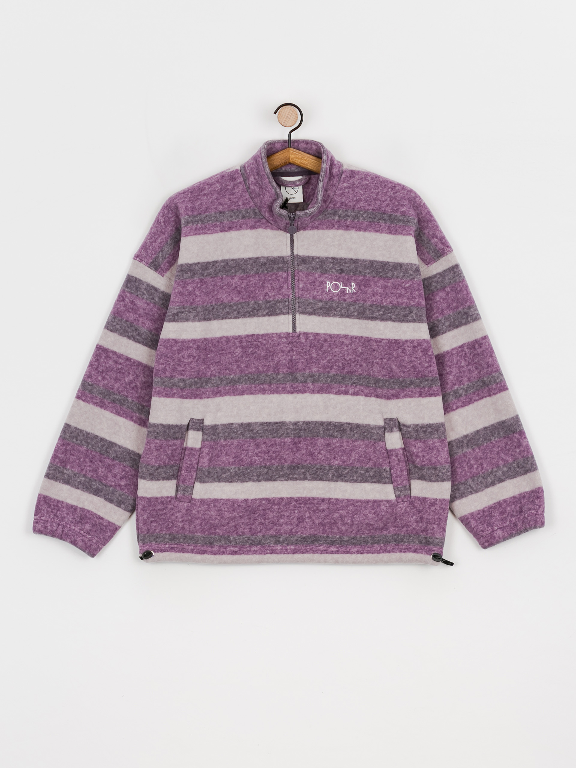 Bluza Polar Skate Stripe Fleece Pullover (light purple)