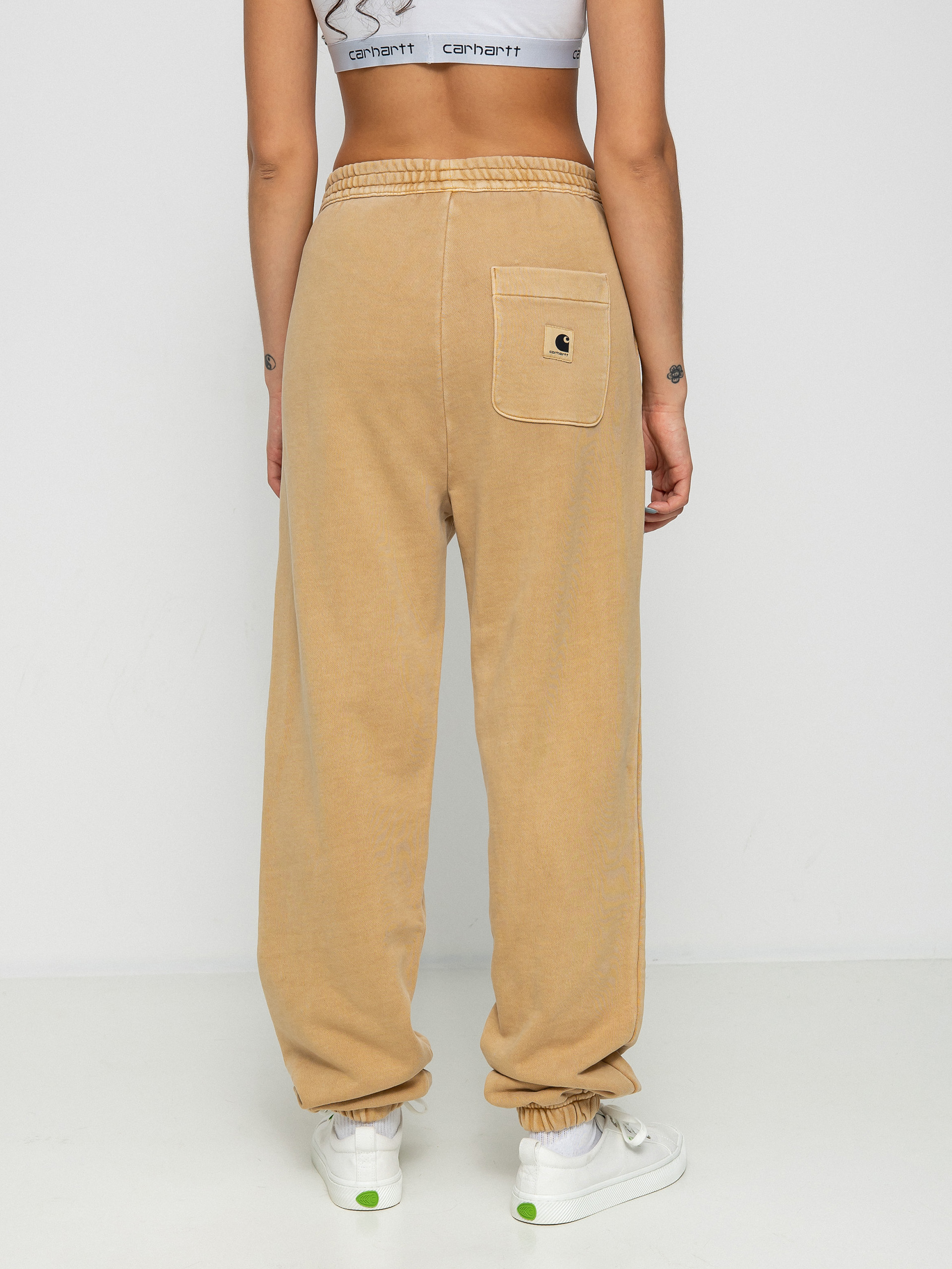 Spodnie Carhartt WIP Nelson Wmn (dusty h brown)