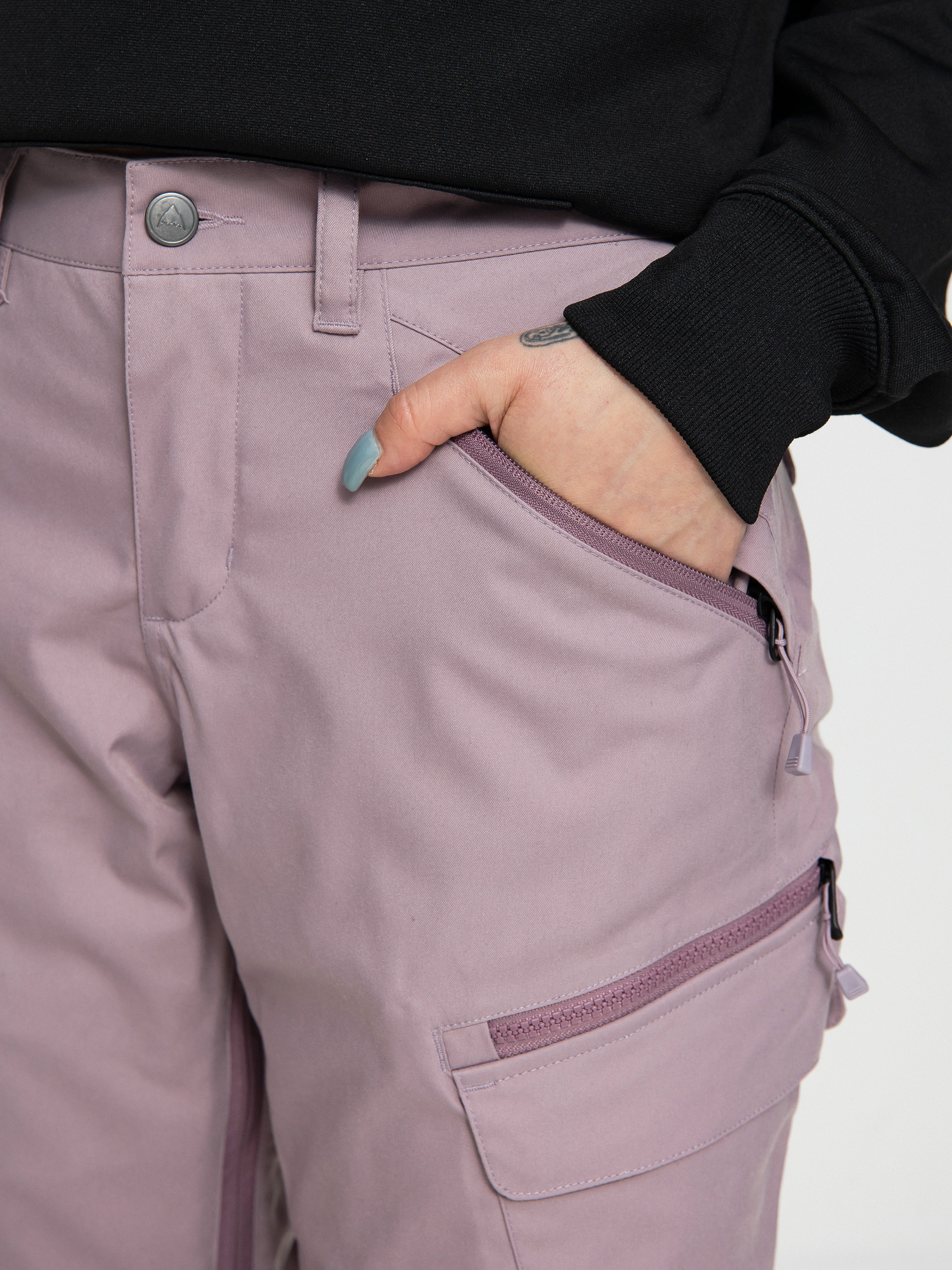 Damskie Spodnie snowboardowe Burton Gloria Stretch Insulated (elderberry)