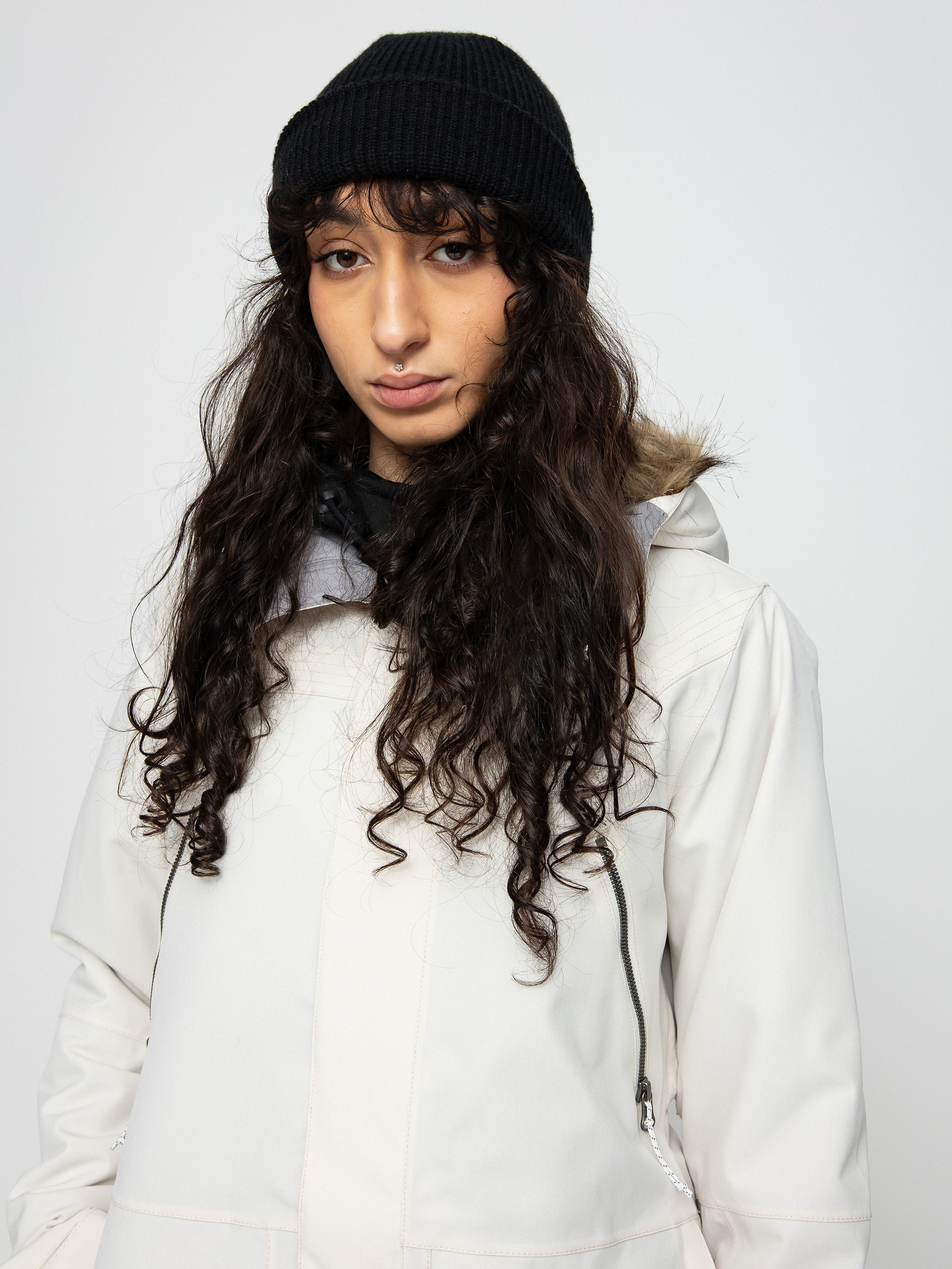 Damska Kurtka snowboardowa Volcom Shadow Ins (off white)