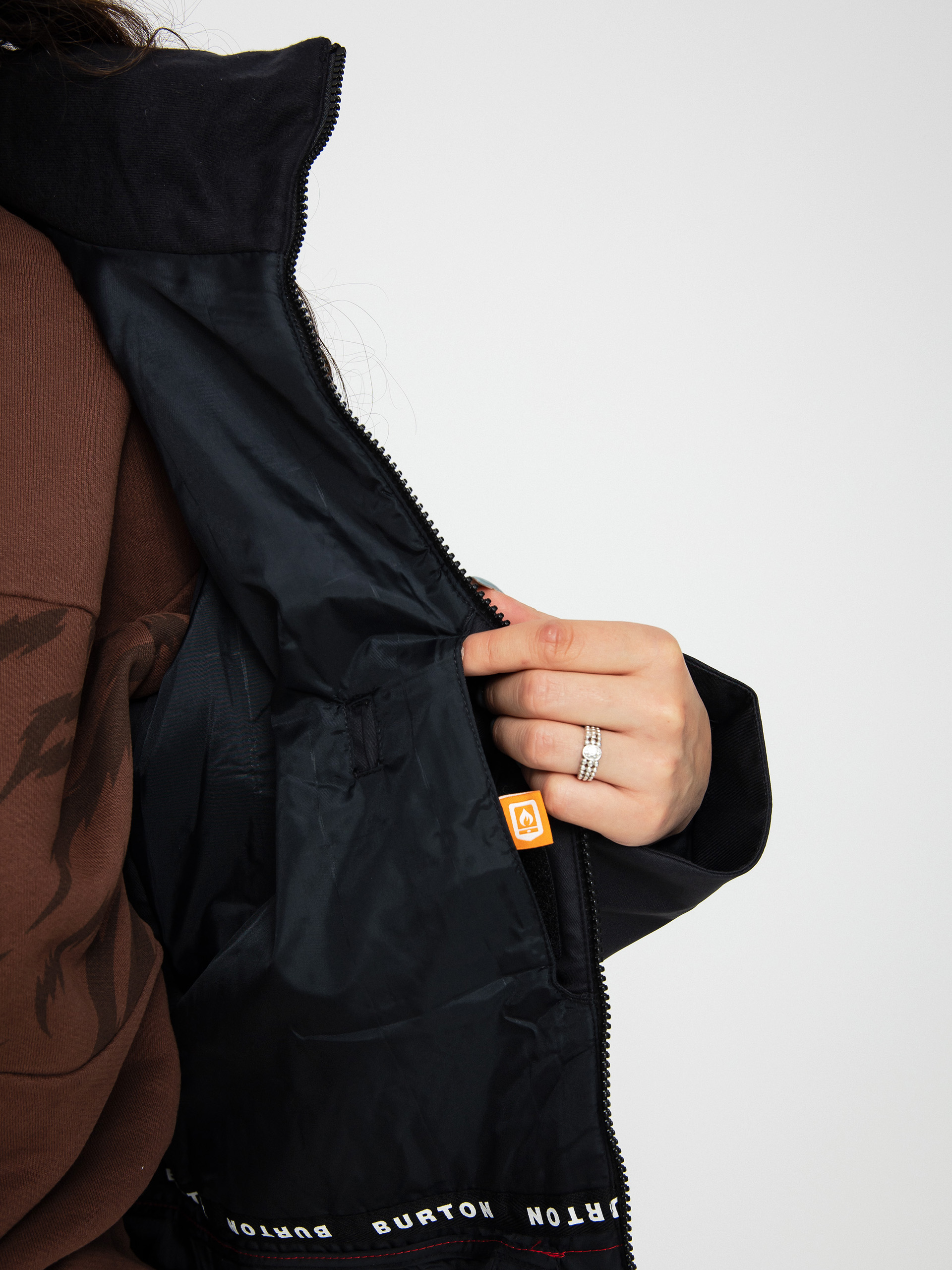 Damska Kurtka snowboardowa Burton Lelah (true black)