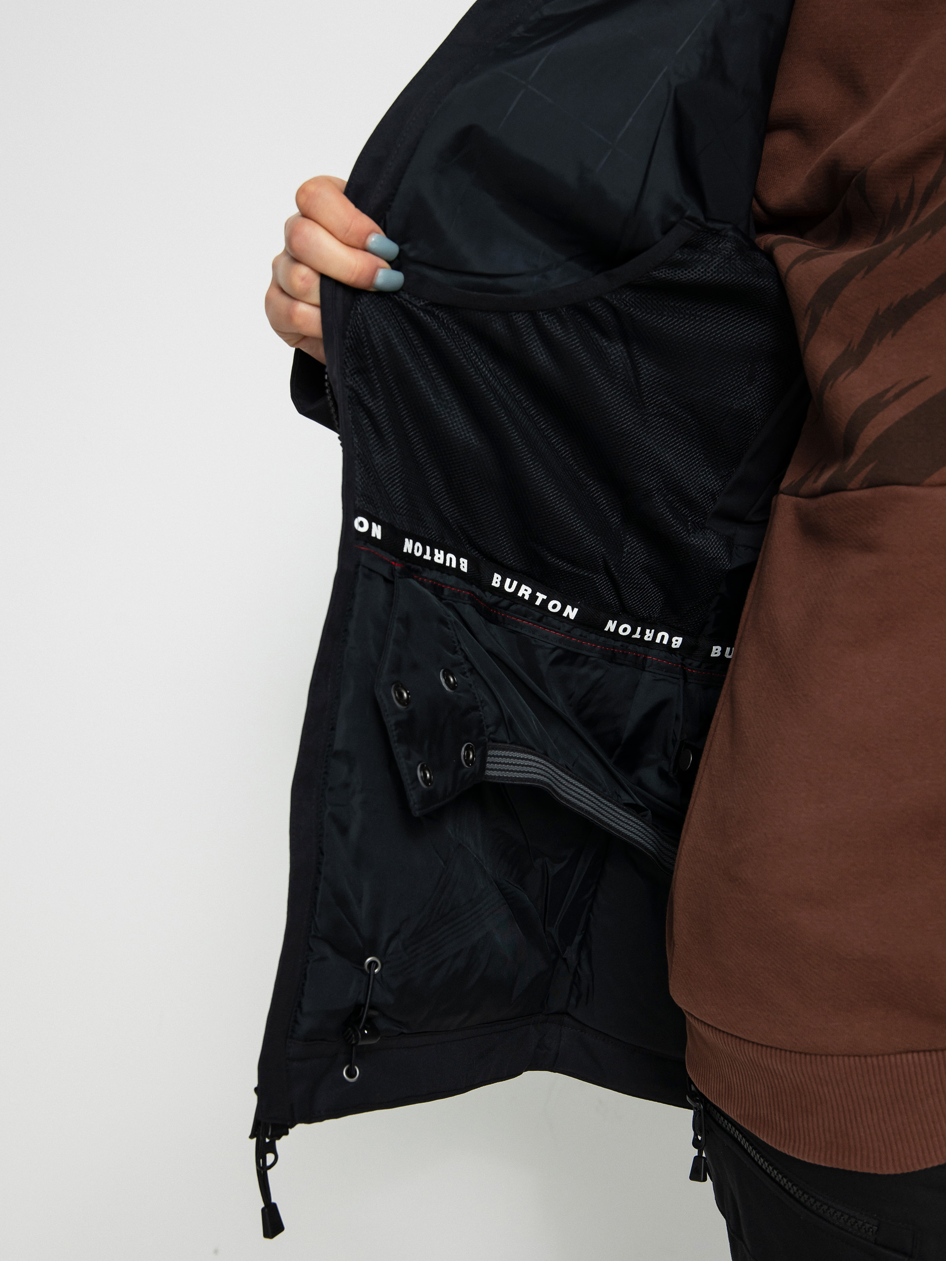 Damska Kurtka snowboardowa Burton Lelah (true black)