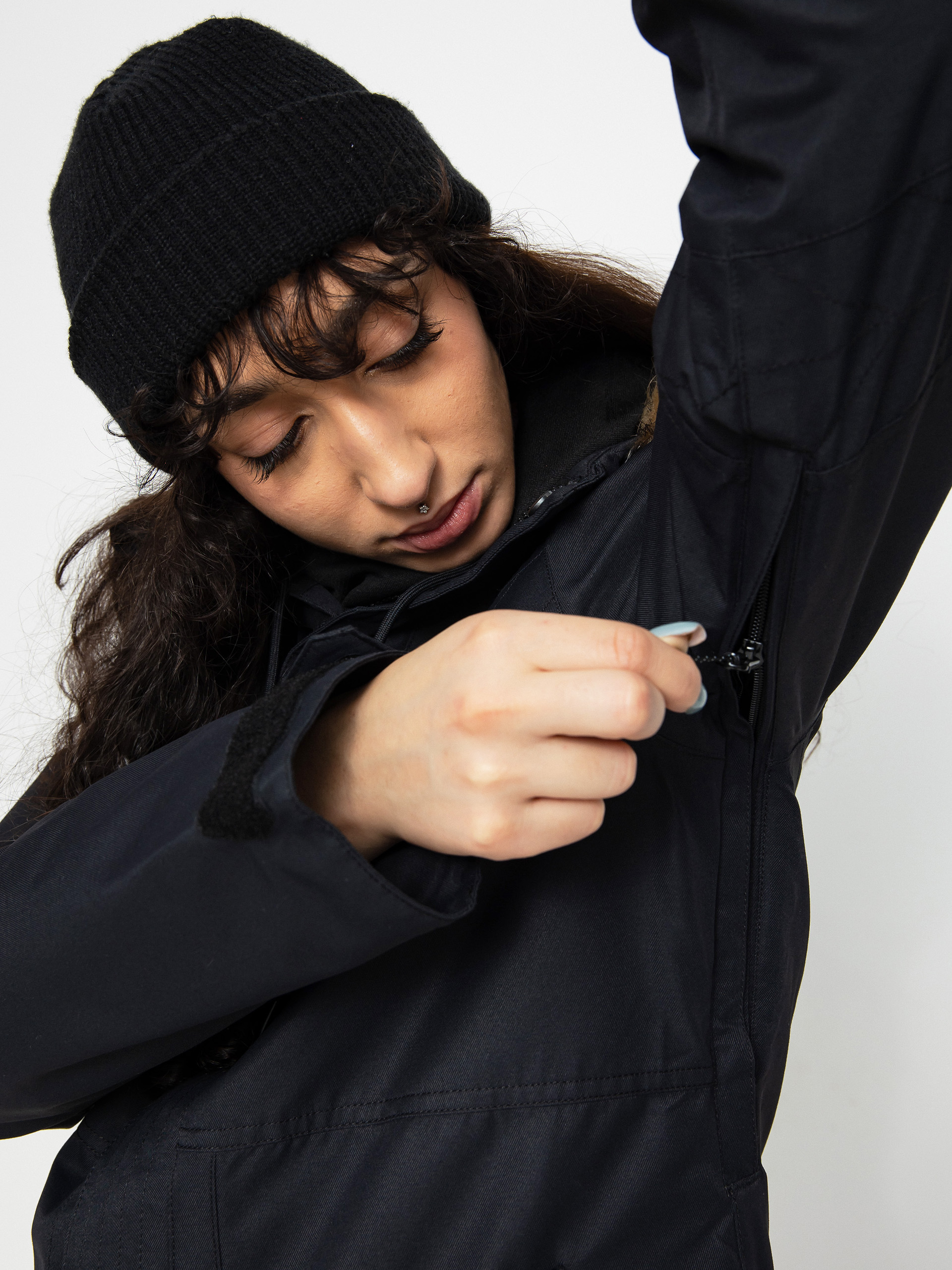 Damska Kurtka snowboardowa Volcom Fawn Ins (black)