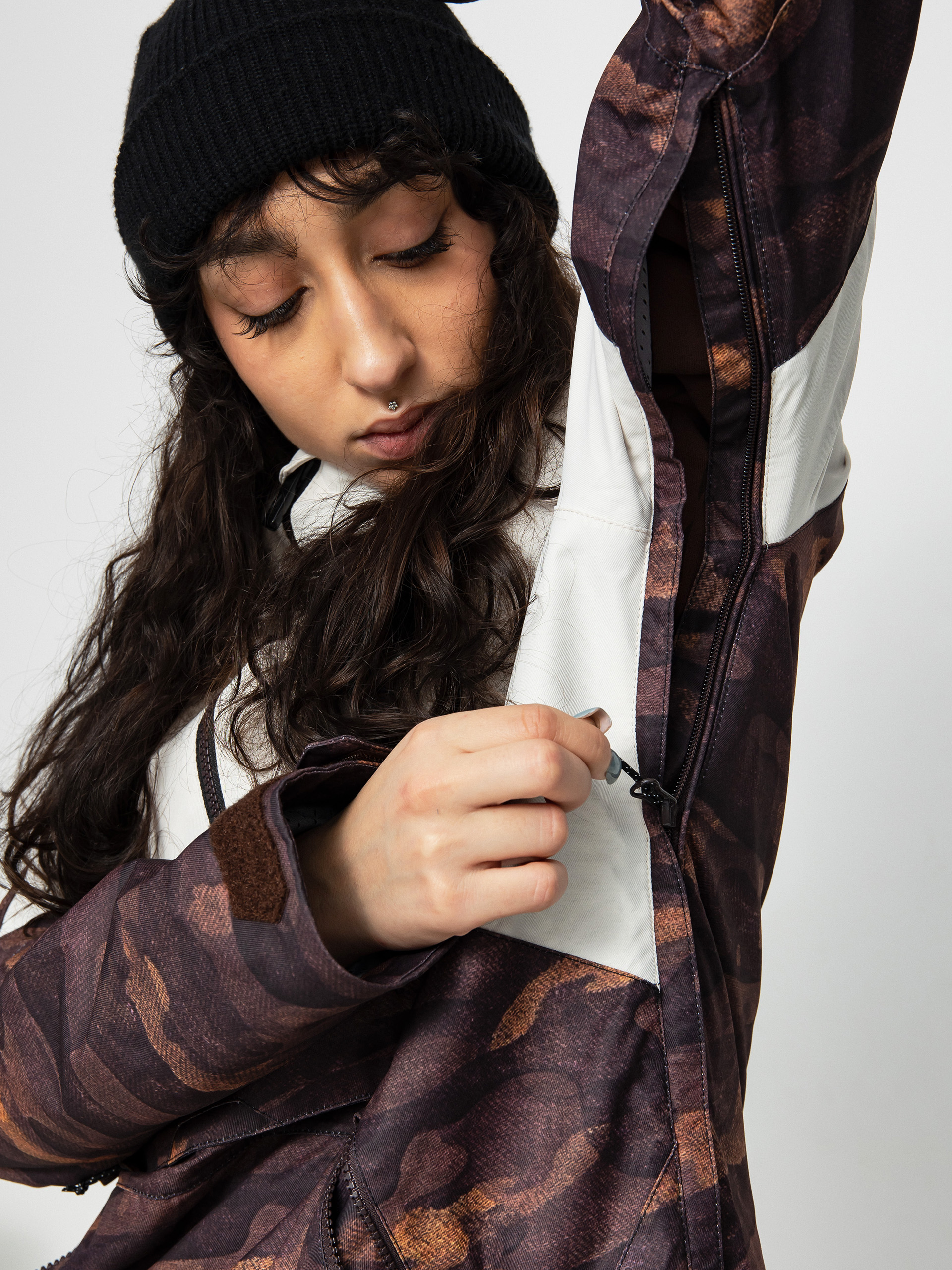 Damska Kurtka snowboardowa Volcom Mirror Pullover (dusk camo)