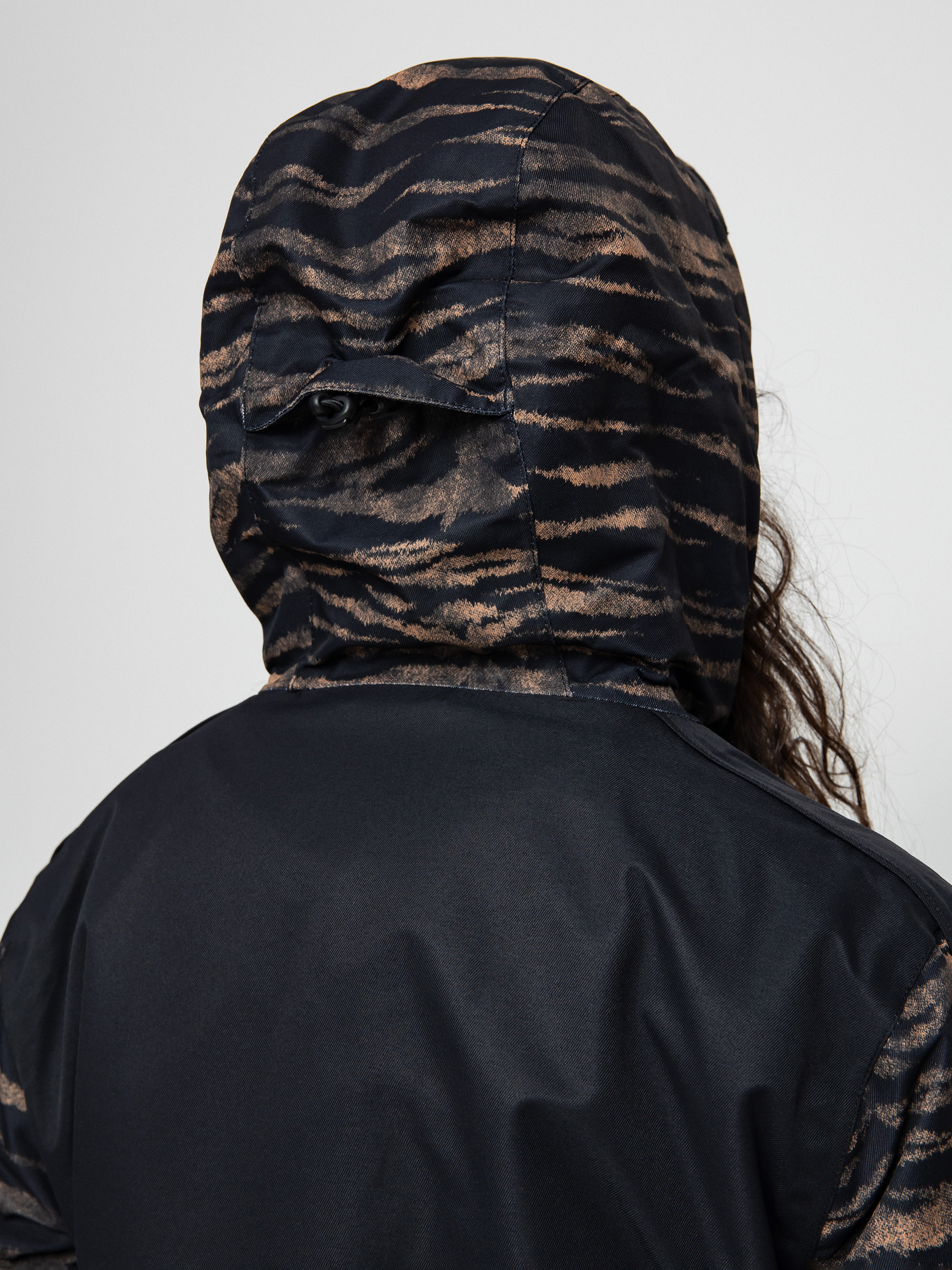 Damska Kurtka snowboardowa Volcom Mirror Pullover (tiger print)