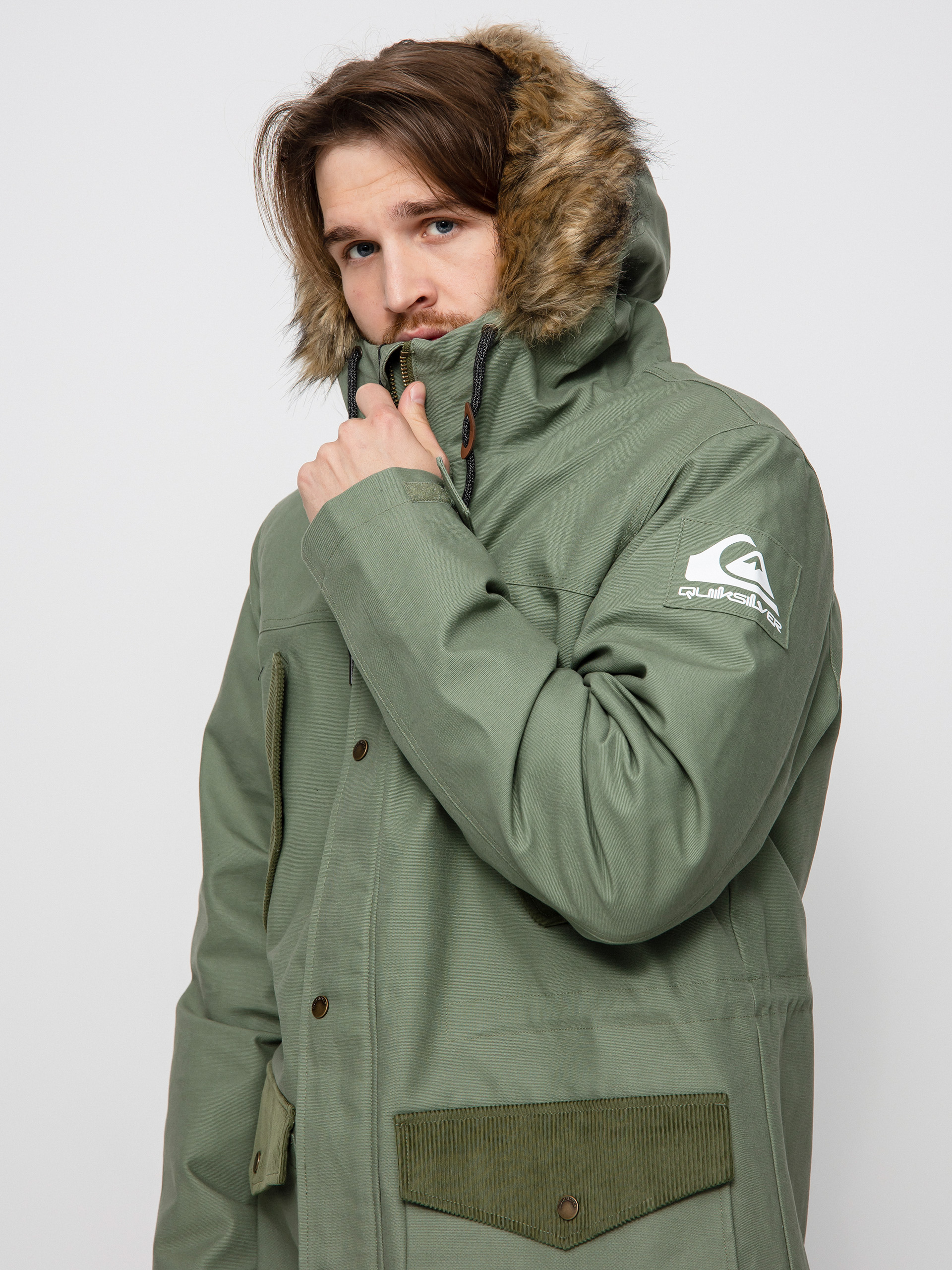 Kurtka Quiksilver Long Trip (four leaf clover)
