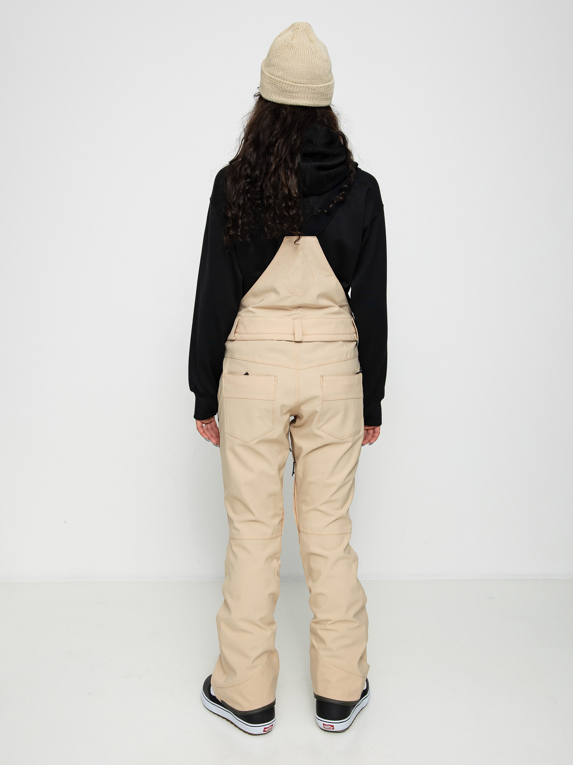 Damskie Spodnie snowboardowe Volcom Swift Bib Overall (sand)