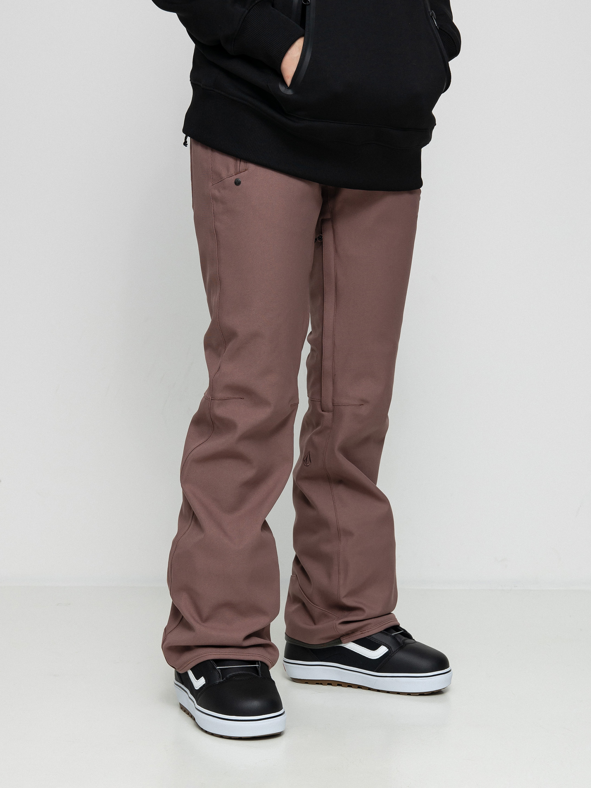 Damskie Spodnie snowboardowe Volcom Species Stretch (rosewood)