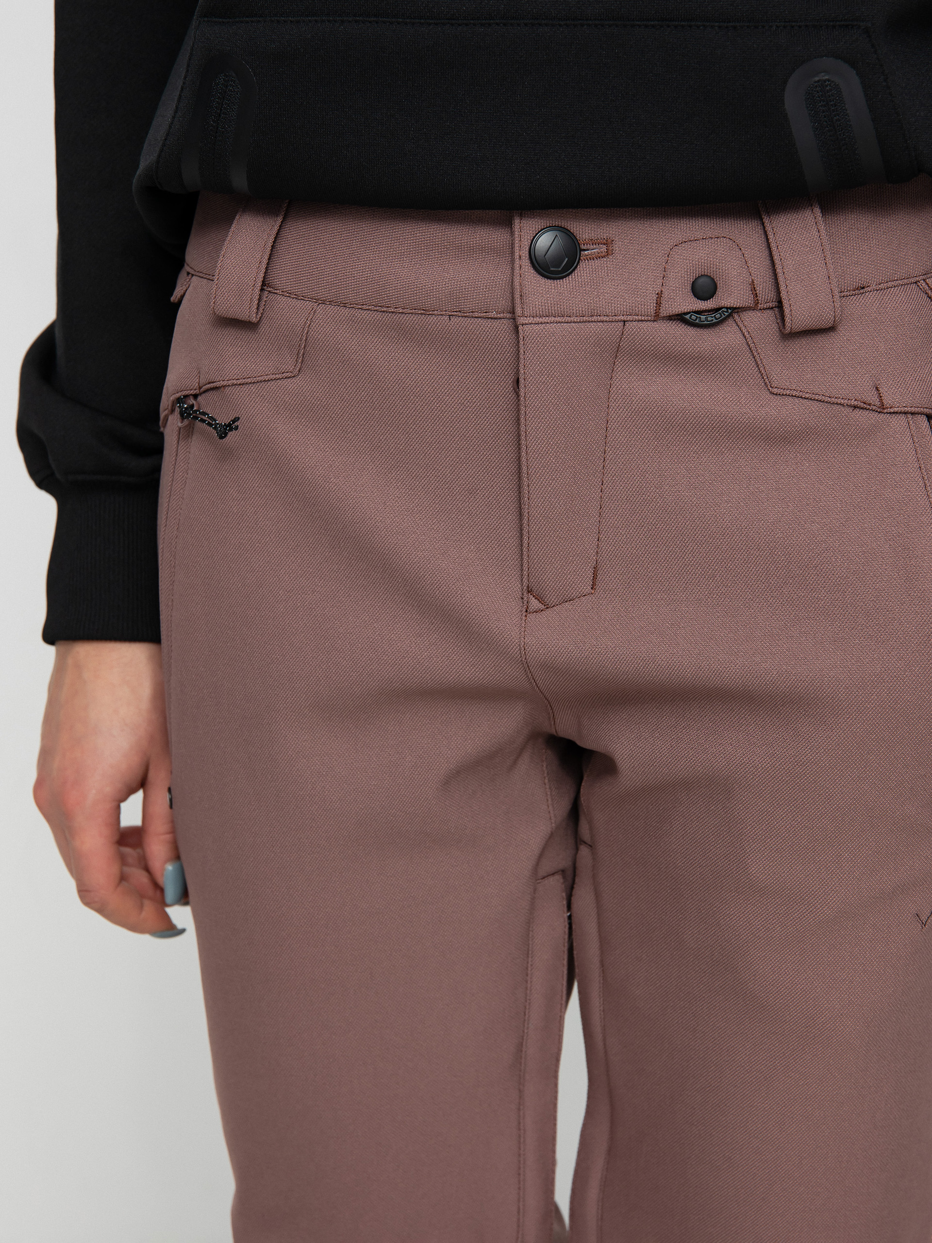 Damskie Spodnie snowboardowe Volcom Species Stretch (rosewood)