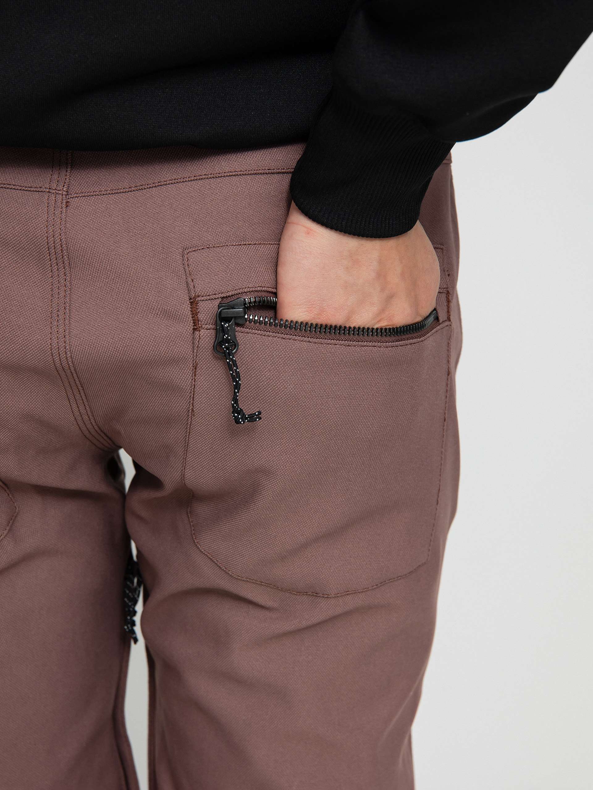 Damskie Spodnie snowboardowe Volcom Species Stretch (rosewood)