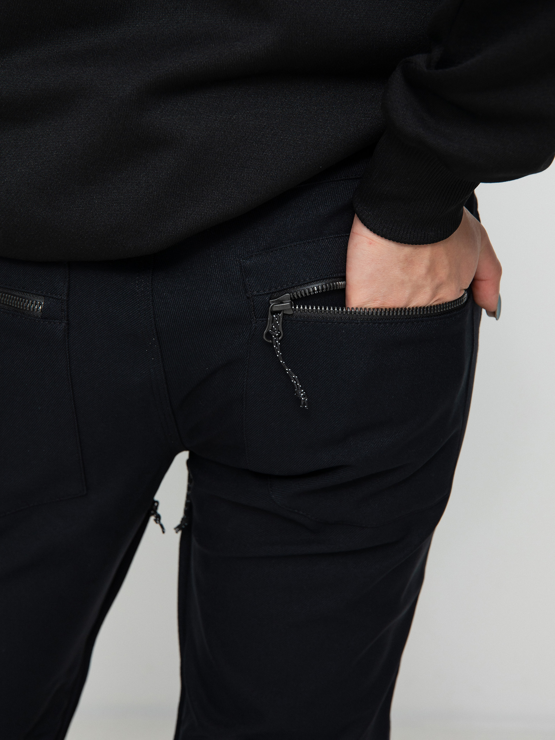 Damskie Spodnie snowboardowe Volcom Species Stretch (black)