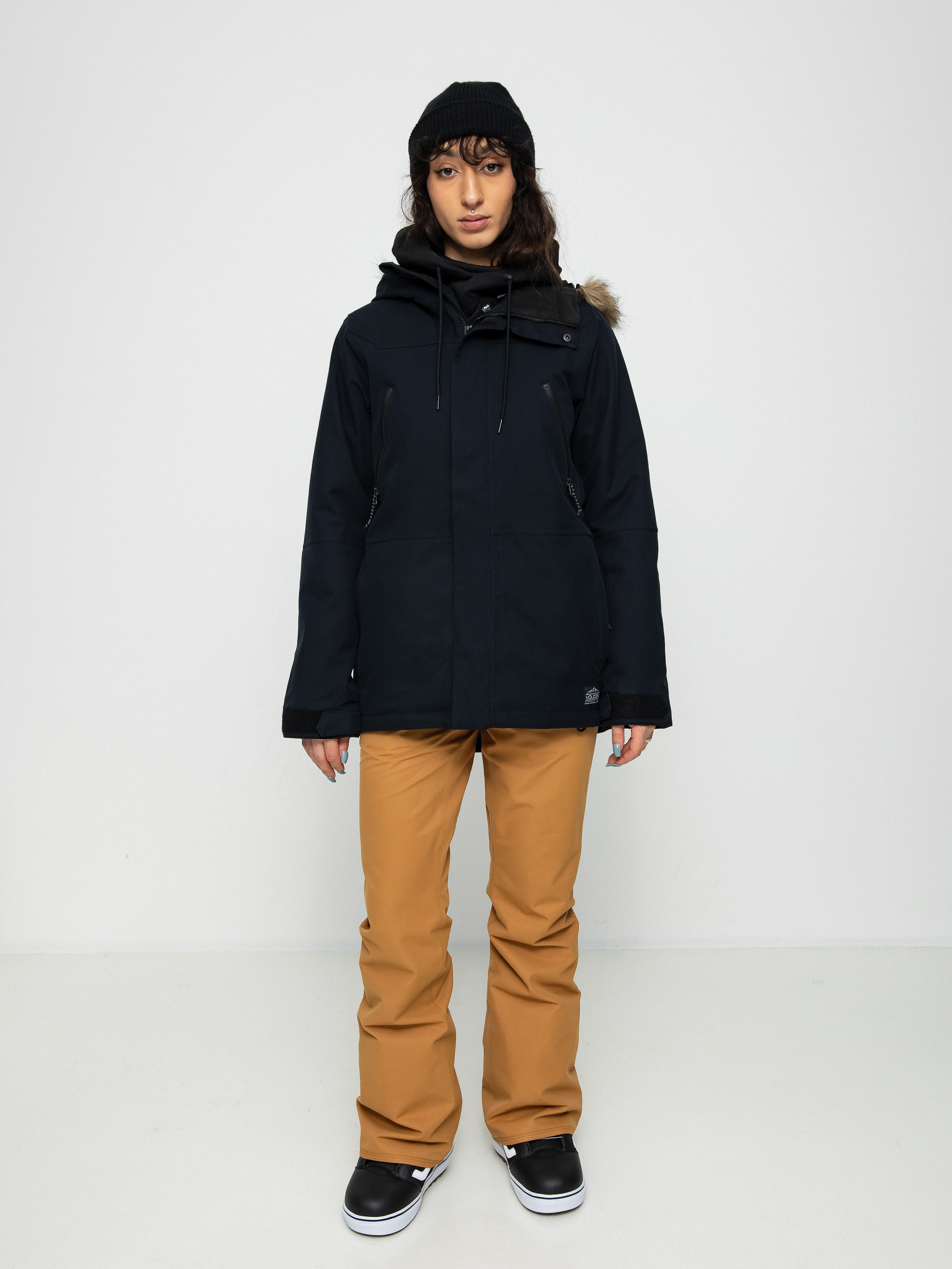Damska Kurtka snowboardowa Volcom Shadow Ins (black)