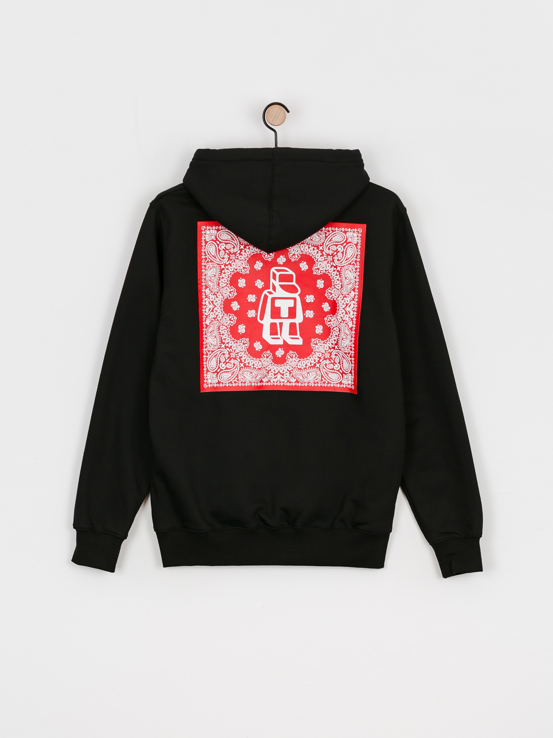 Bluza z kapturem Tabasko Bandana HD (black)