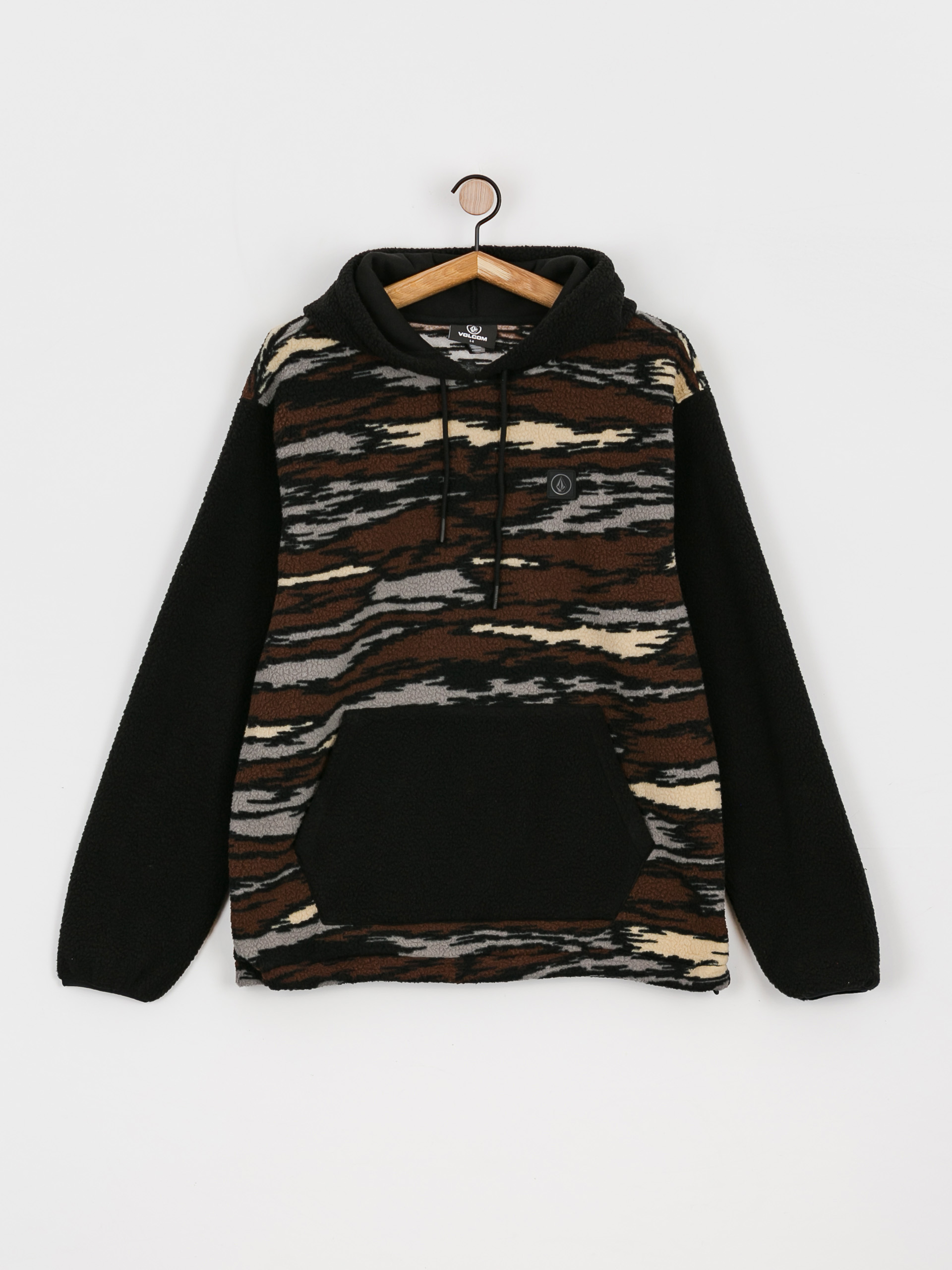 Bluza z kapturem Volcom Iso91 HD (bark brown)